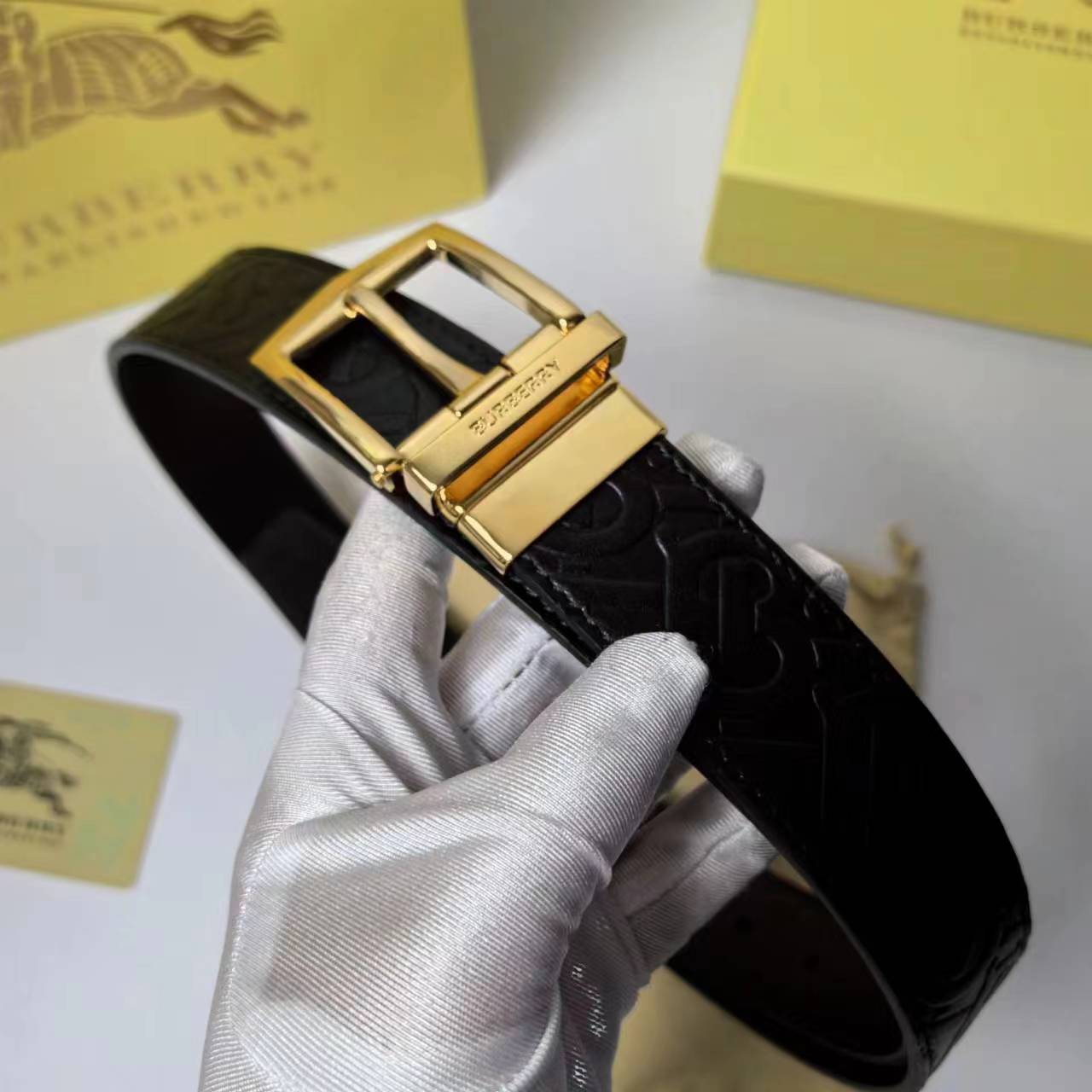 Burberry Male Basic Belt Cow Leather M