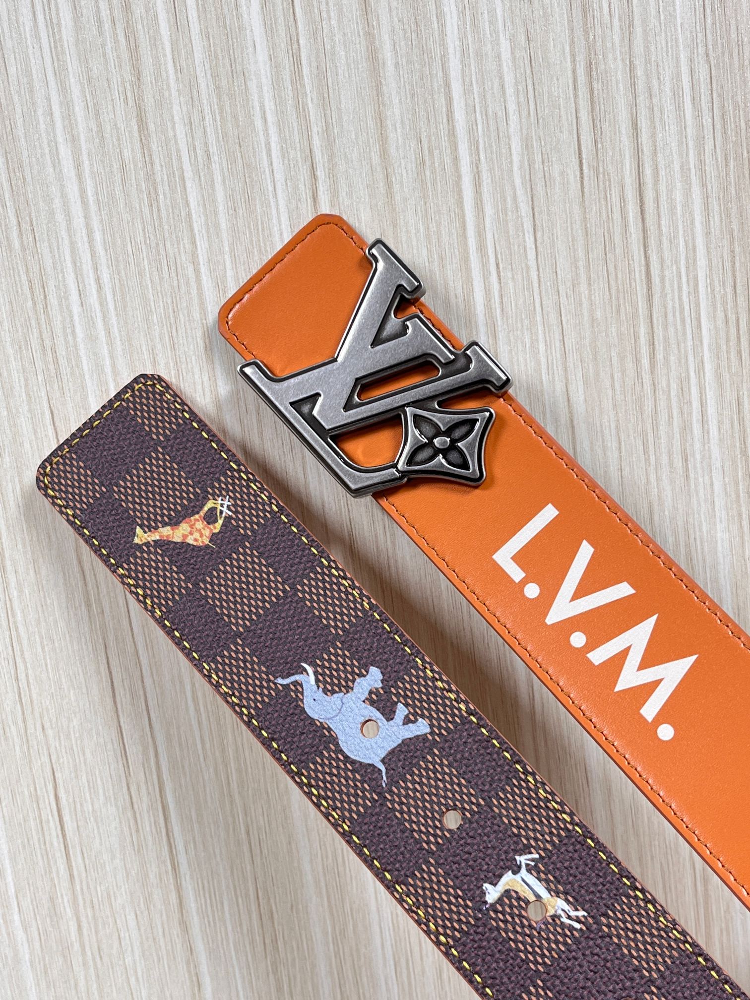 Louis Vuitton Canvas Belt Canvas S-m-l