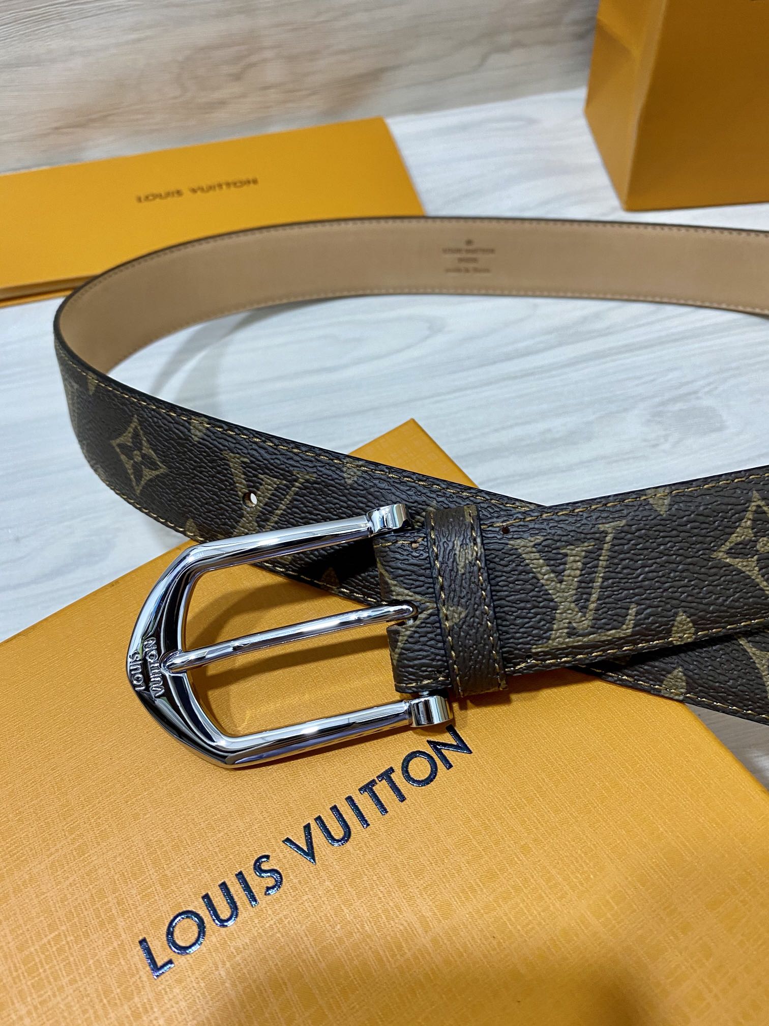 Basic Belt Top Grain Leather L