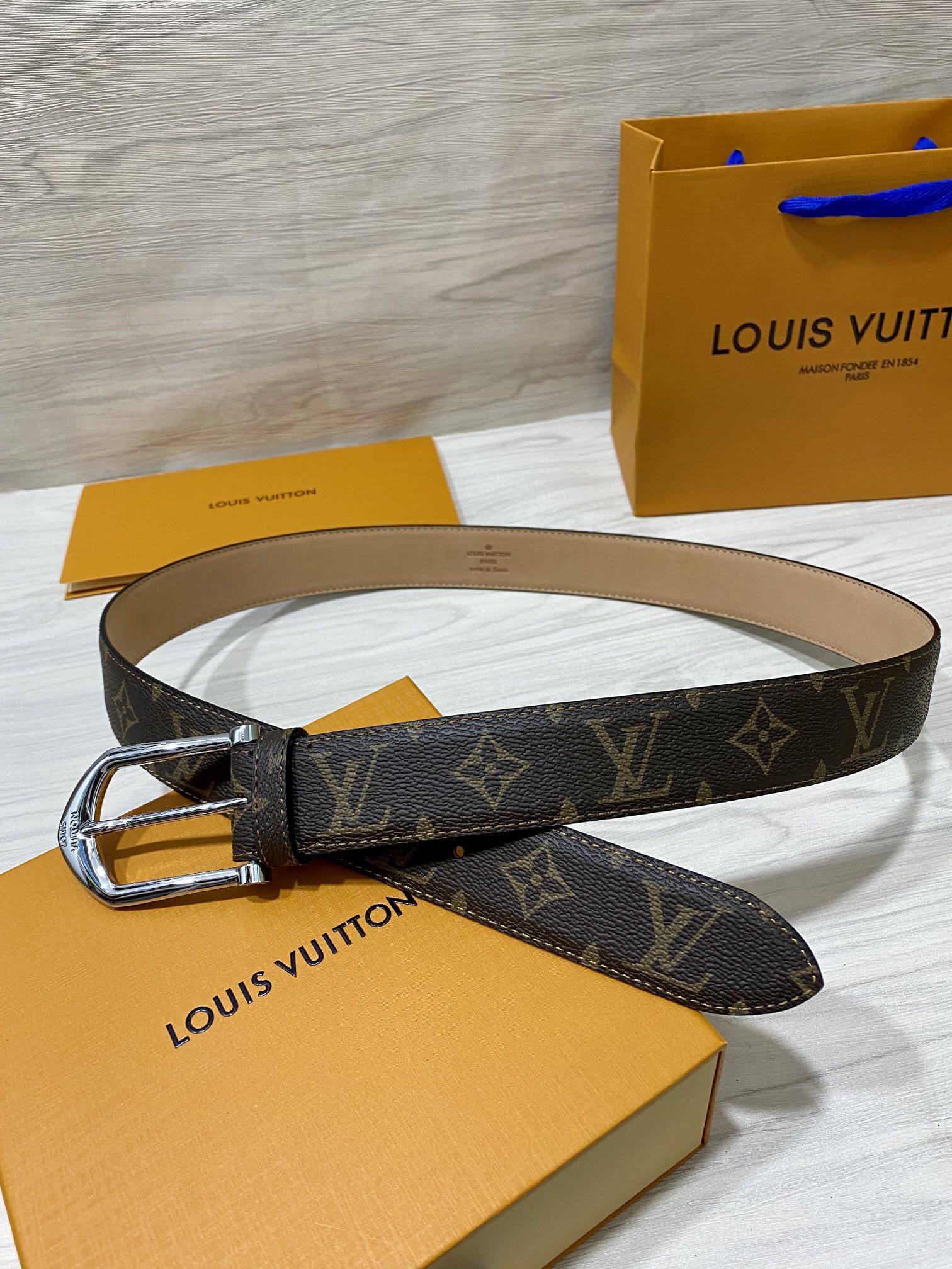 Basic Belt Top Grain Leather L