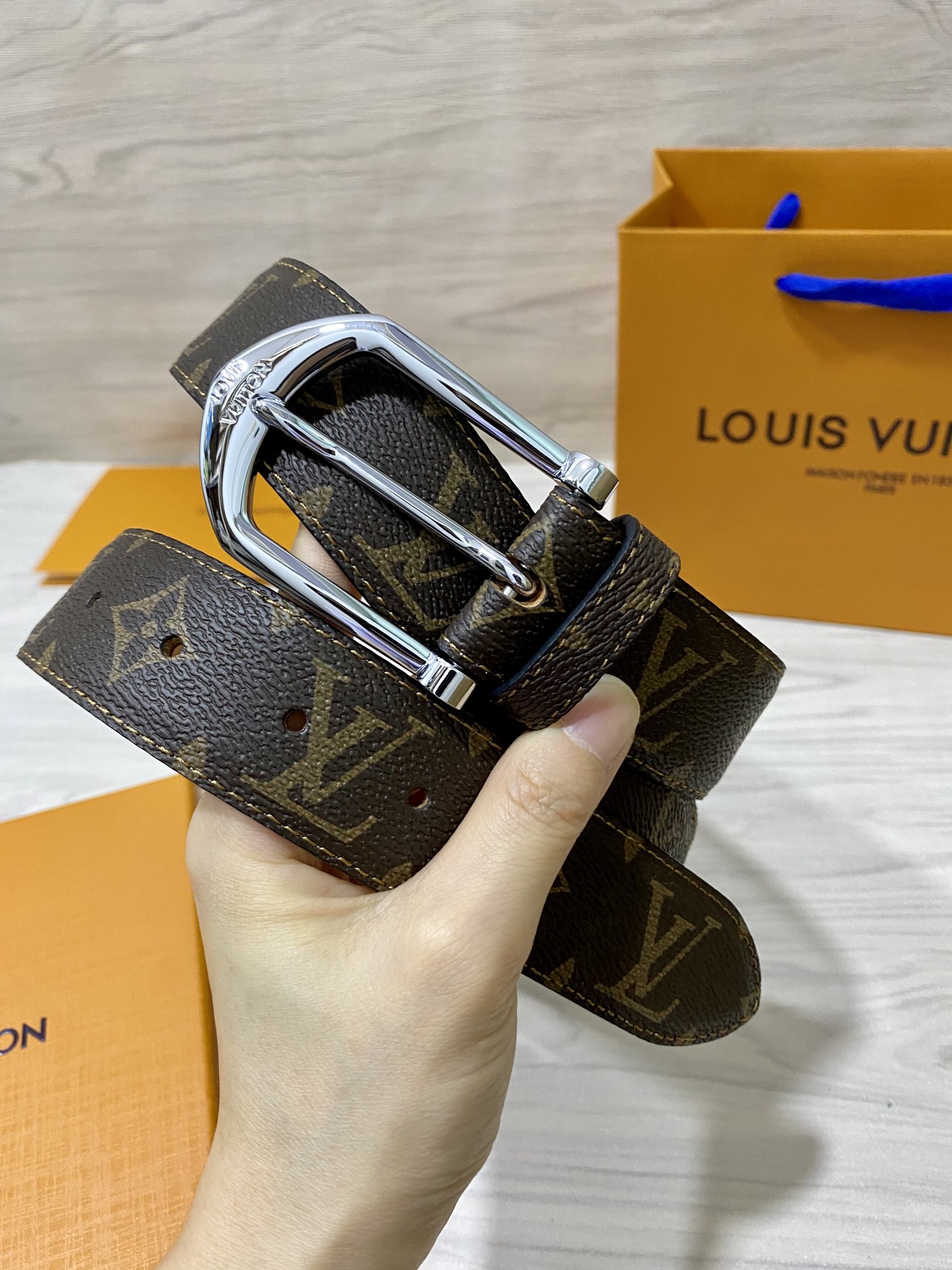 Basic Belt Top Grain Leather L