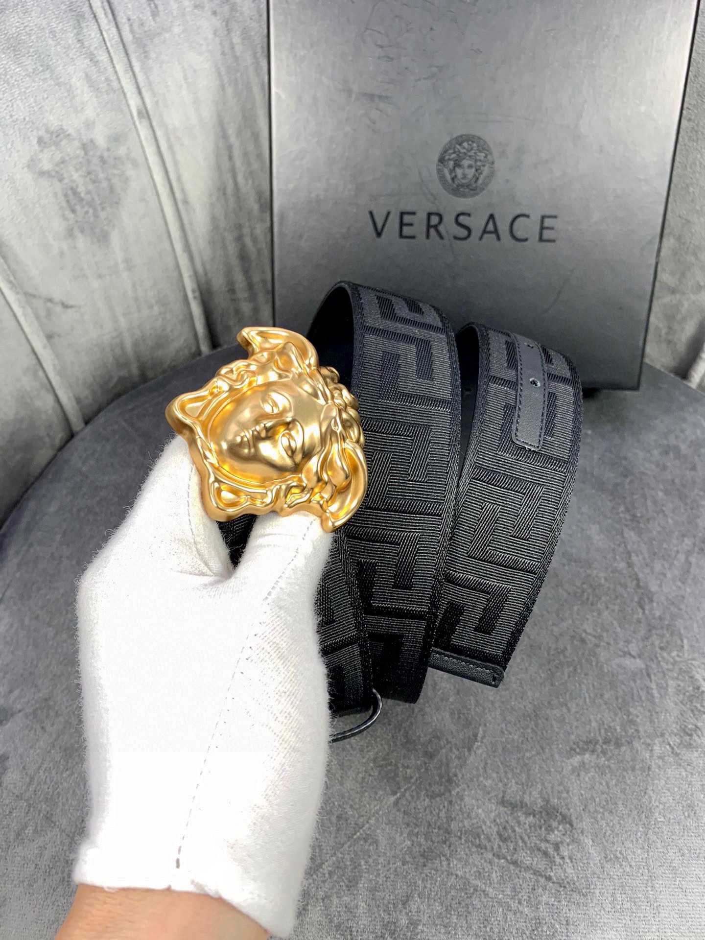 Versace Male Basic Belt S-m