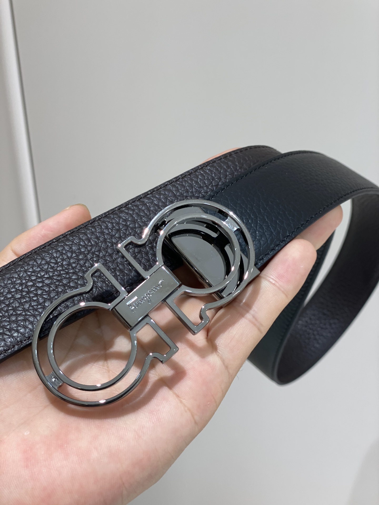 Salvatore Ferragamo Leather Belt Cow Leather L