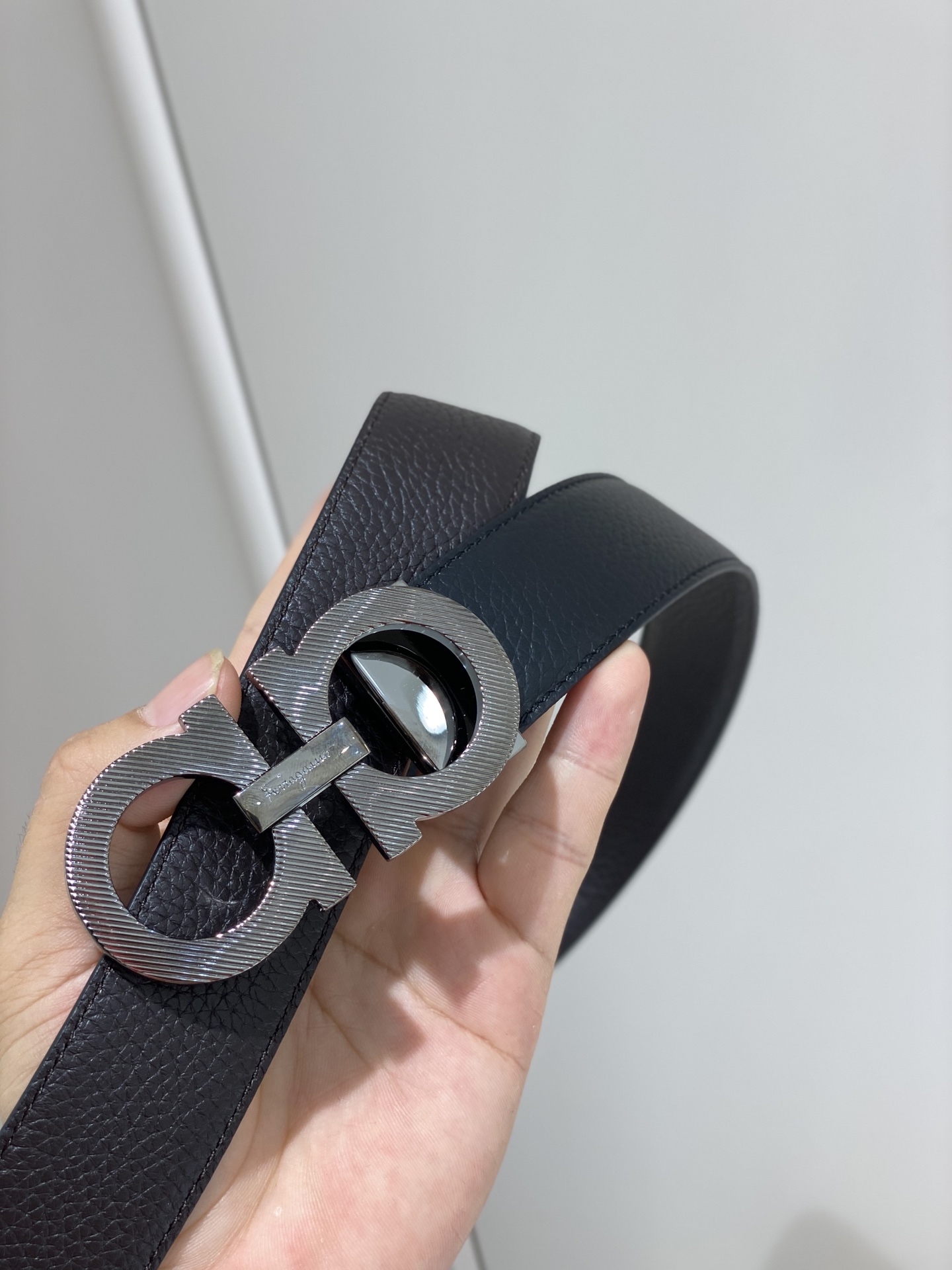 Salvatore Ferragamo Leather Belt Cow Leather L