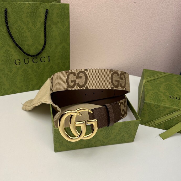 Gucci Male Basic Belt Cow Leather