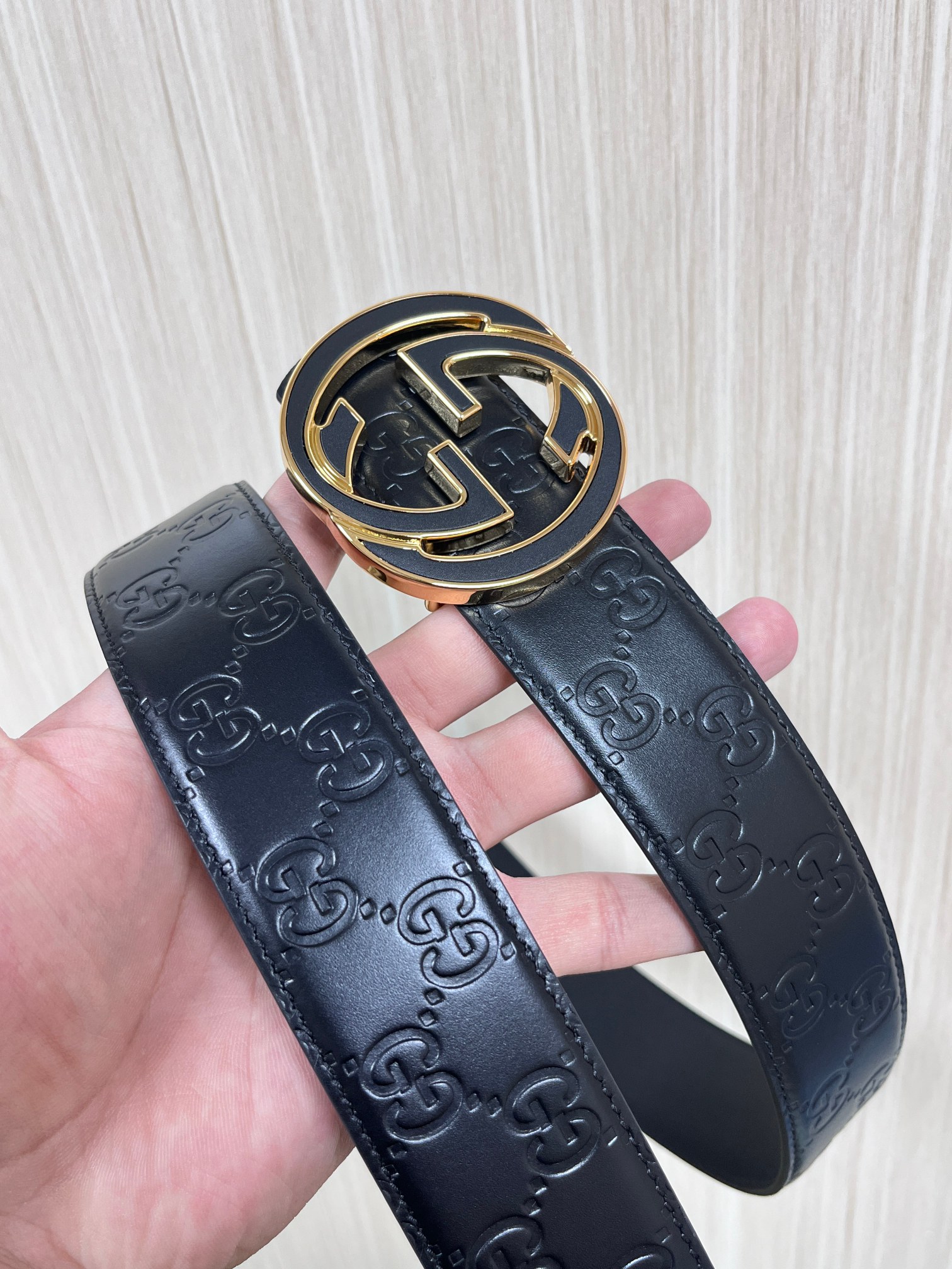 Gucci Male Basic Belt Cow Leather