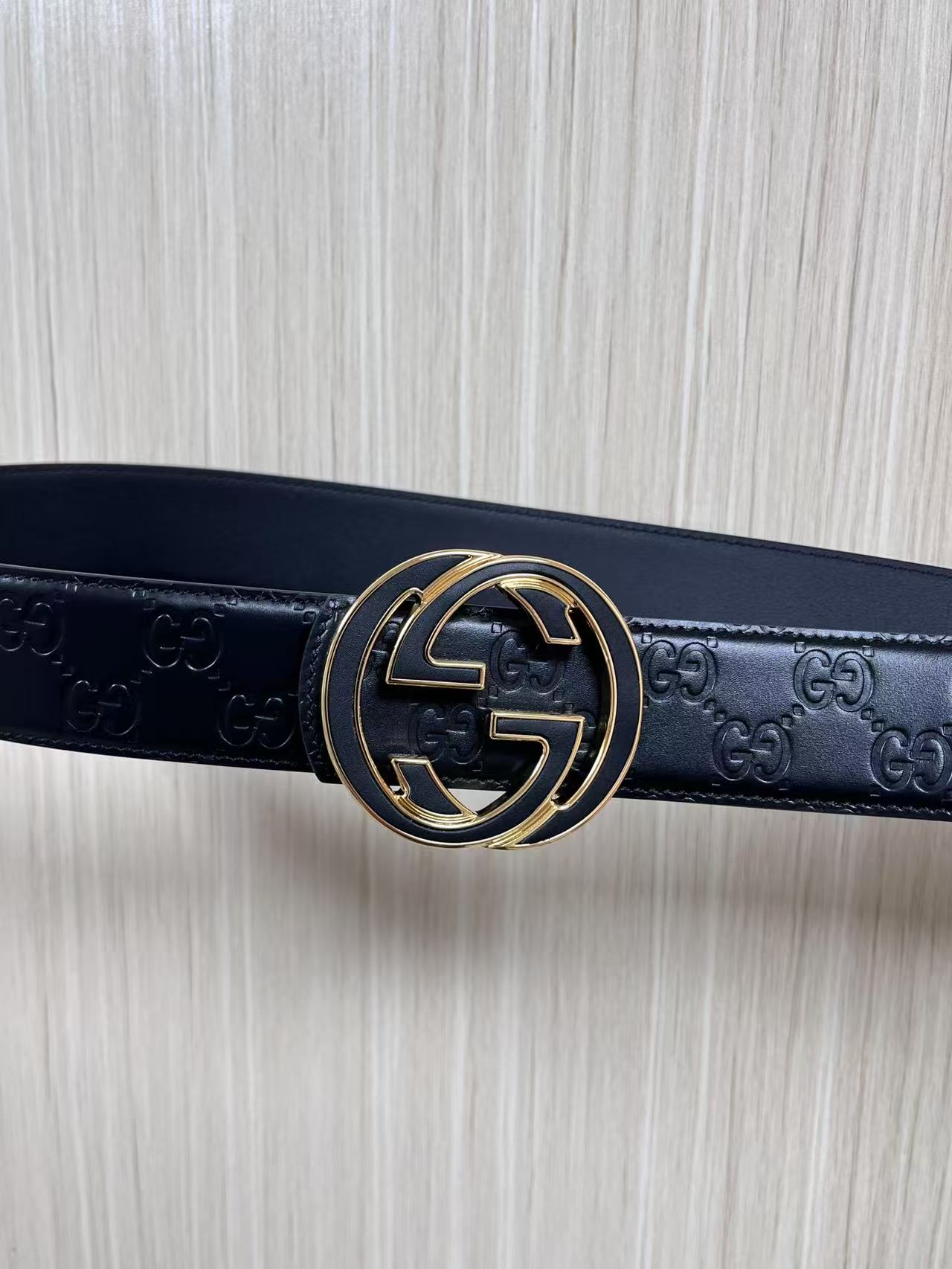 Gucci Male Basic Belt Cow Leather