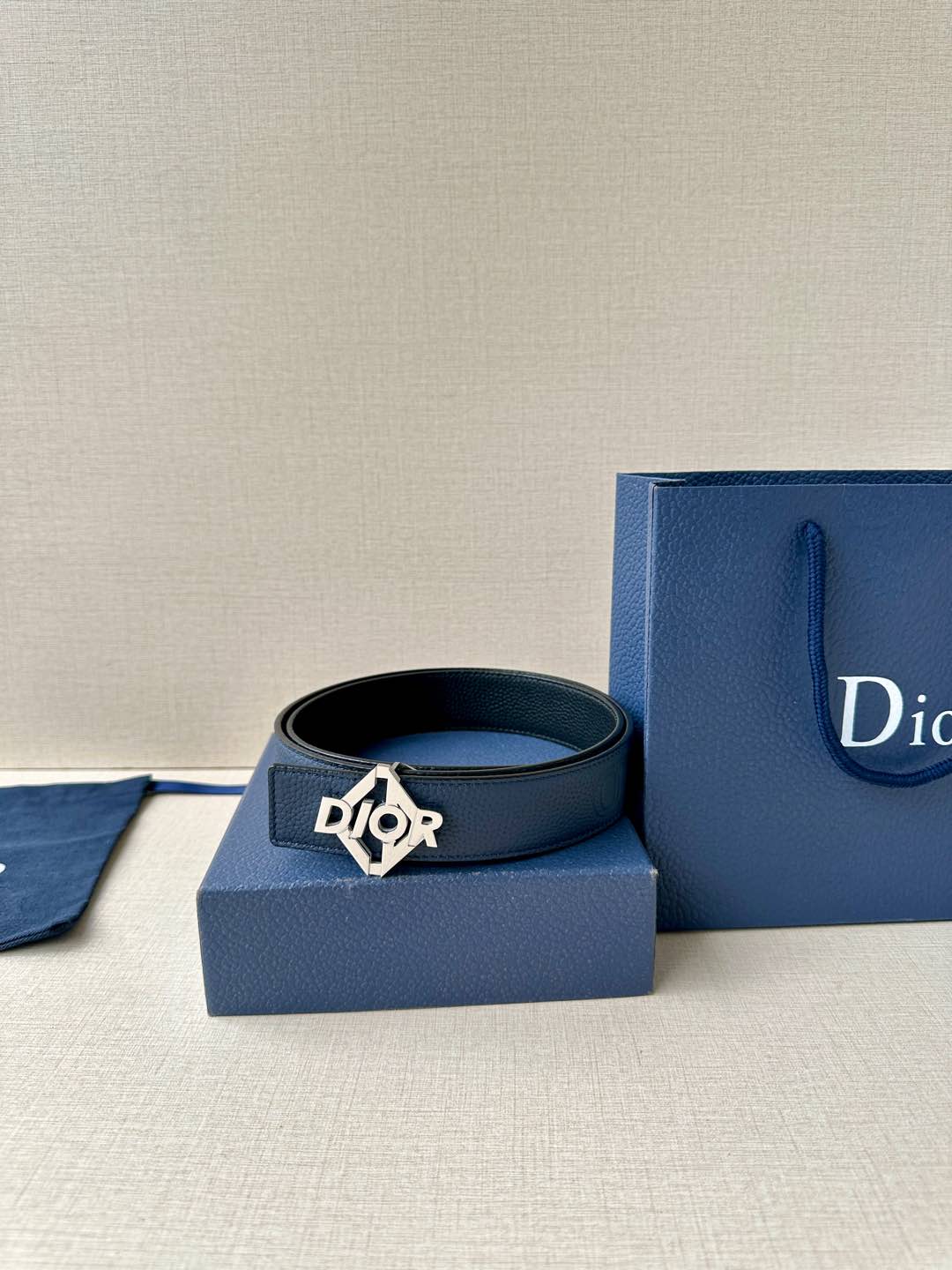 Basic Belt Cow Leather Black M