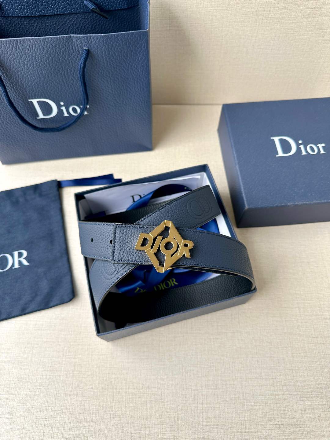 Basic Belt Cow Leather Black M