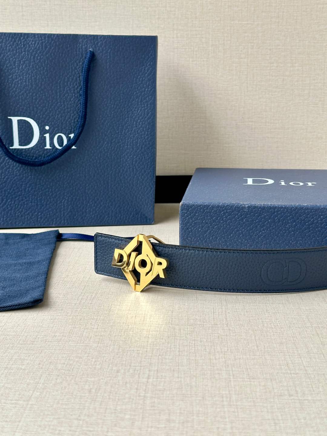 Basic Belt Cow Leather Black M