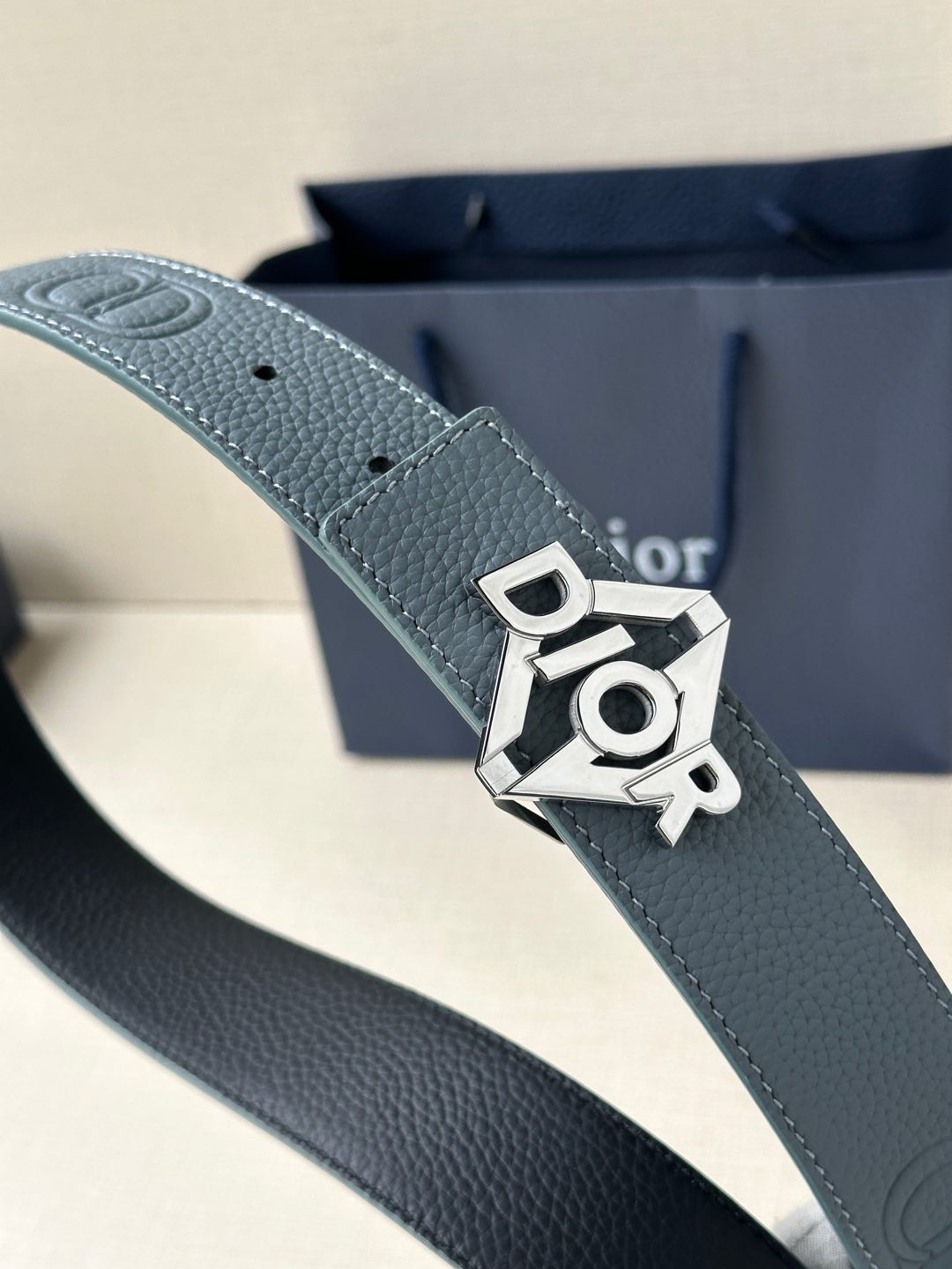 Basic Belt Cow Leather Black M