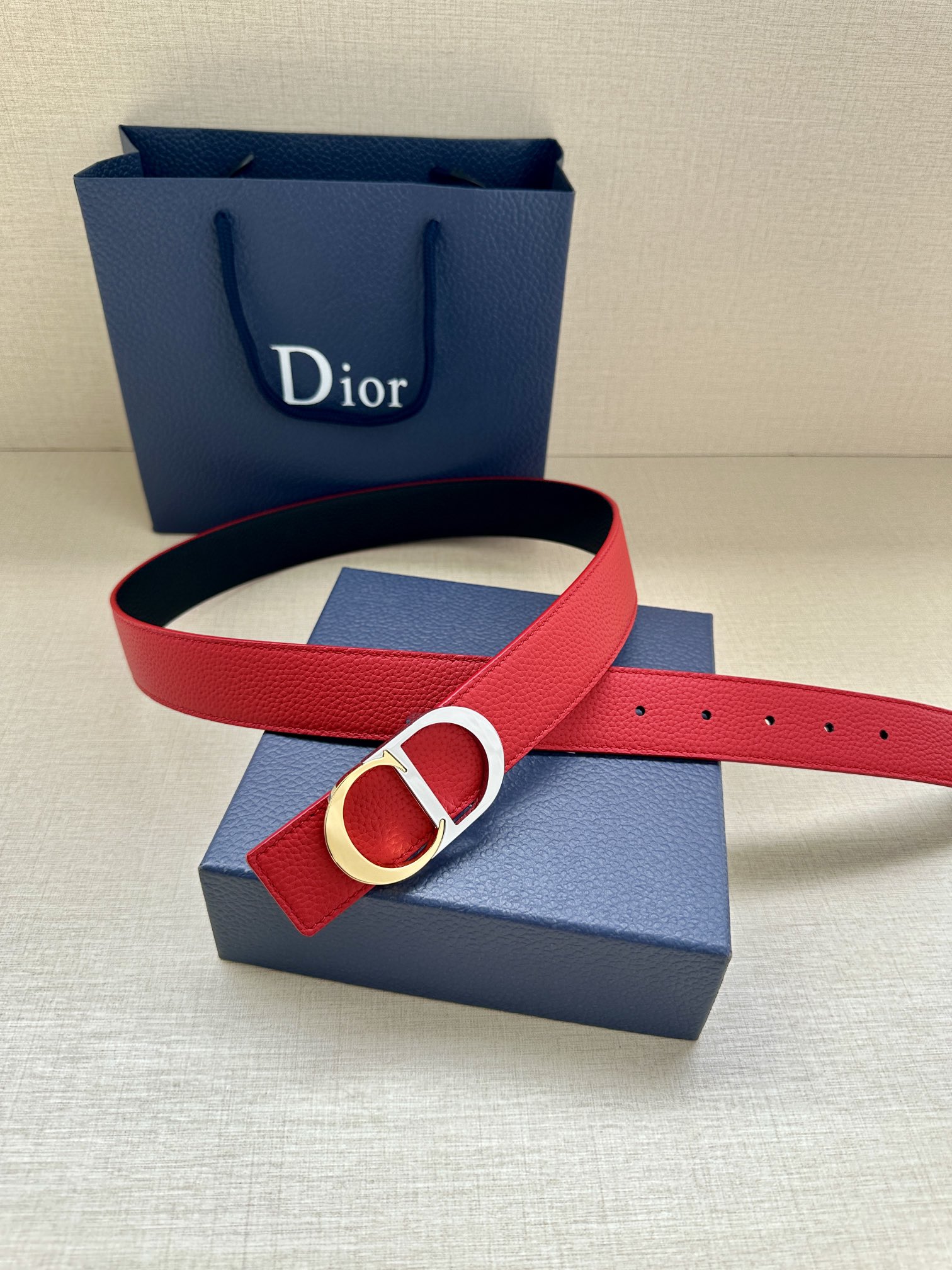 Dior Basic Belt White M
