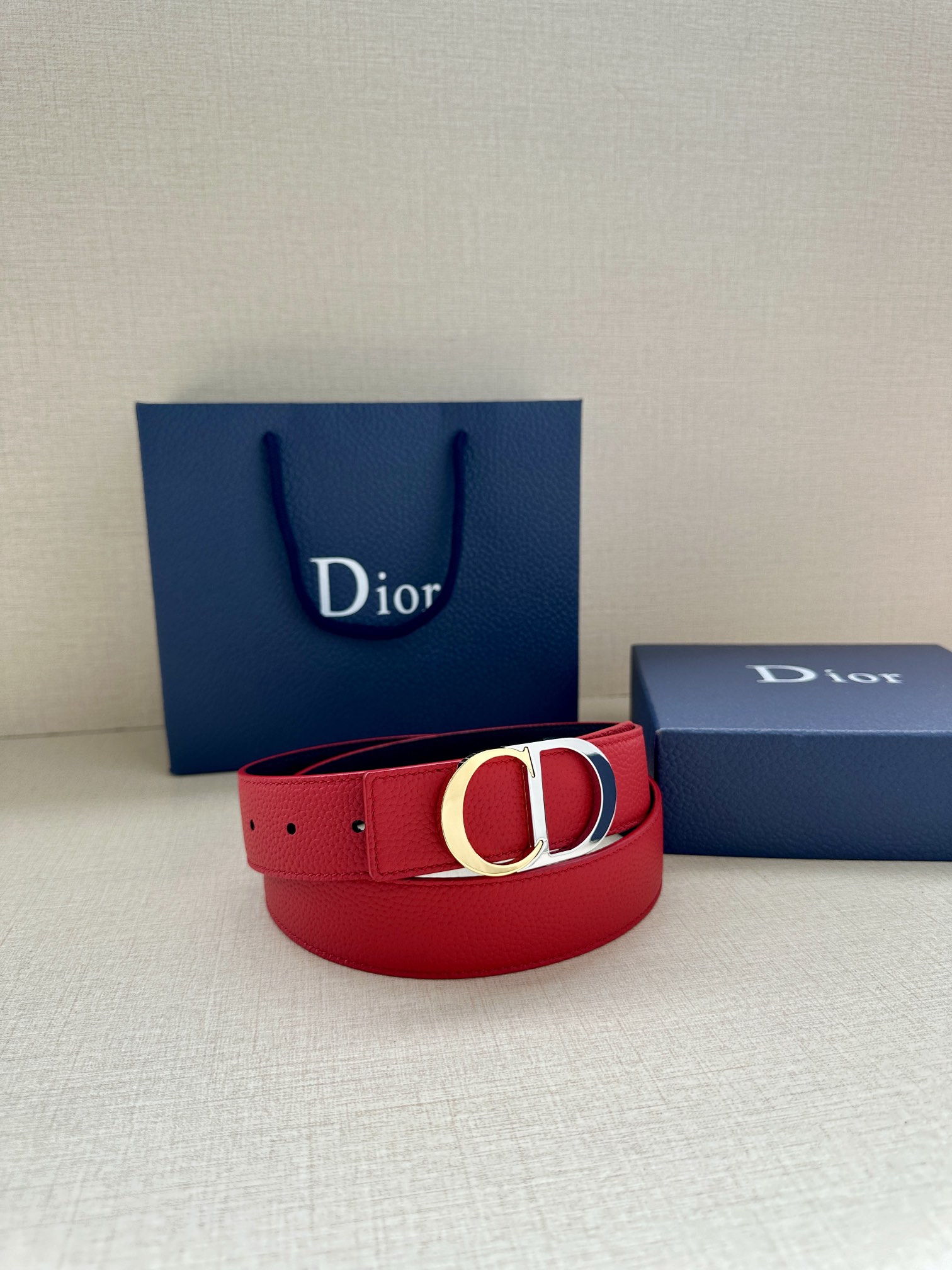 Dior Basic Belt White M