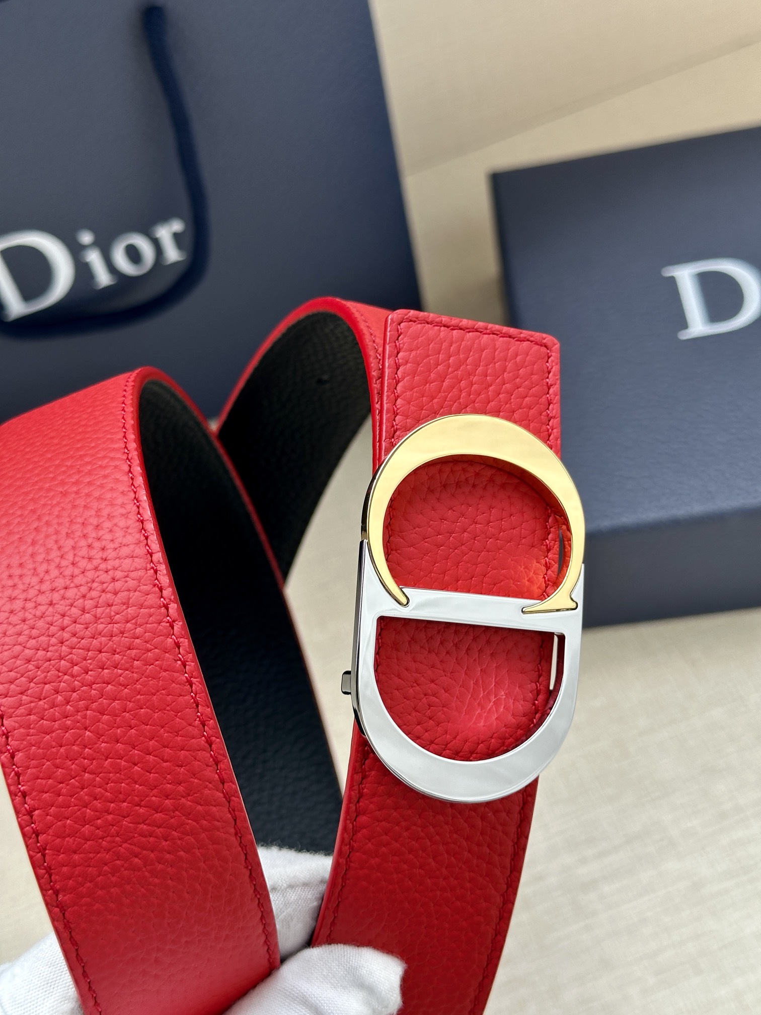 Dior Basic Belt White M