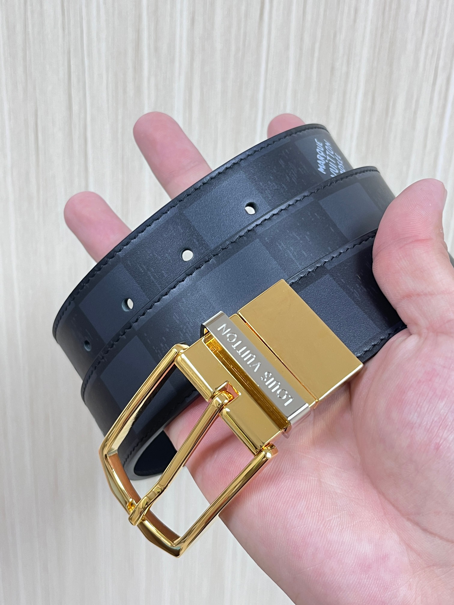 Basic Belt Cow Leather Gray