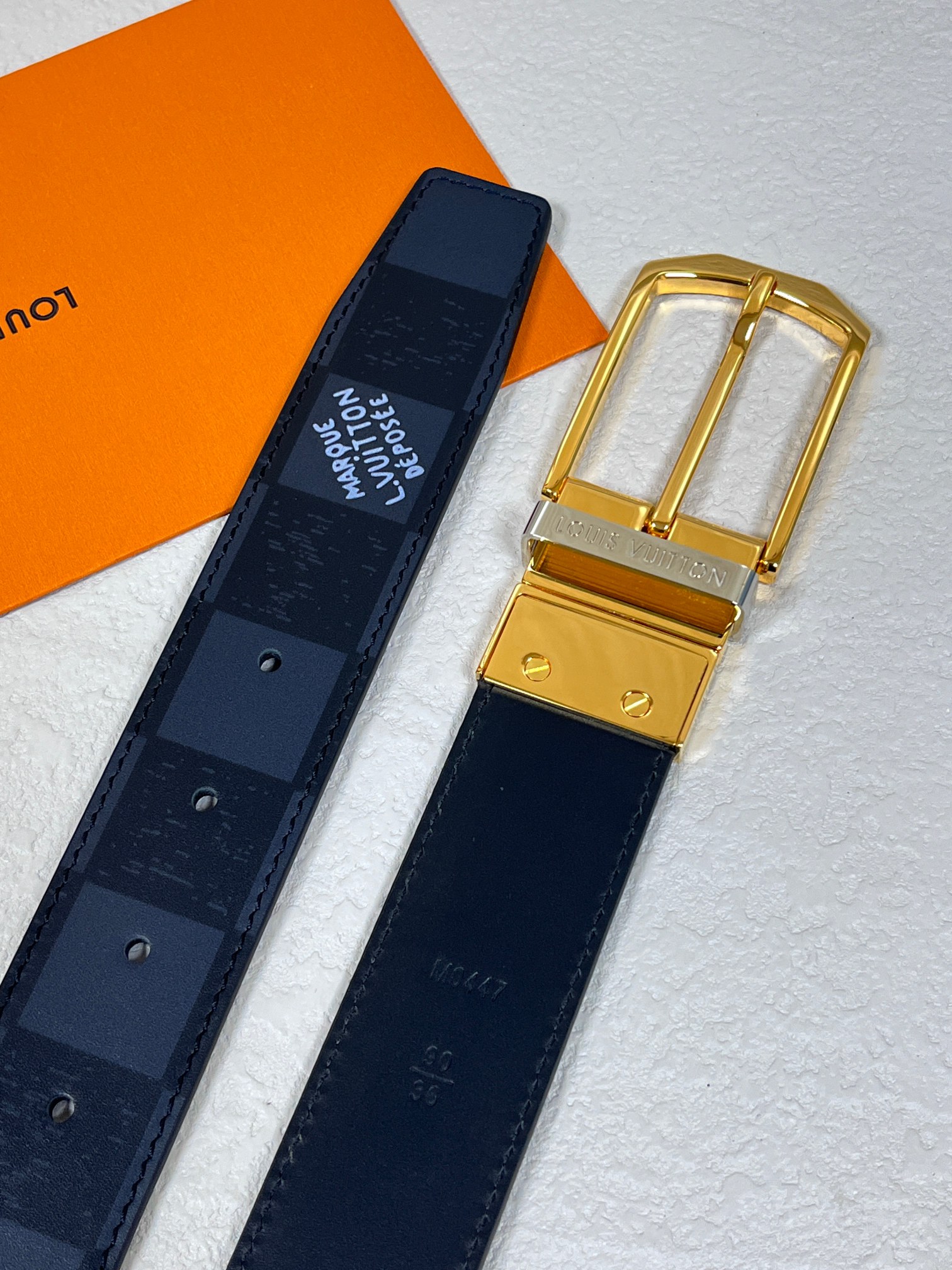 Basic Belt Cow Leather Gray