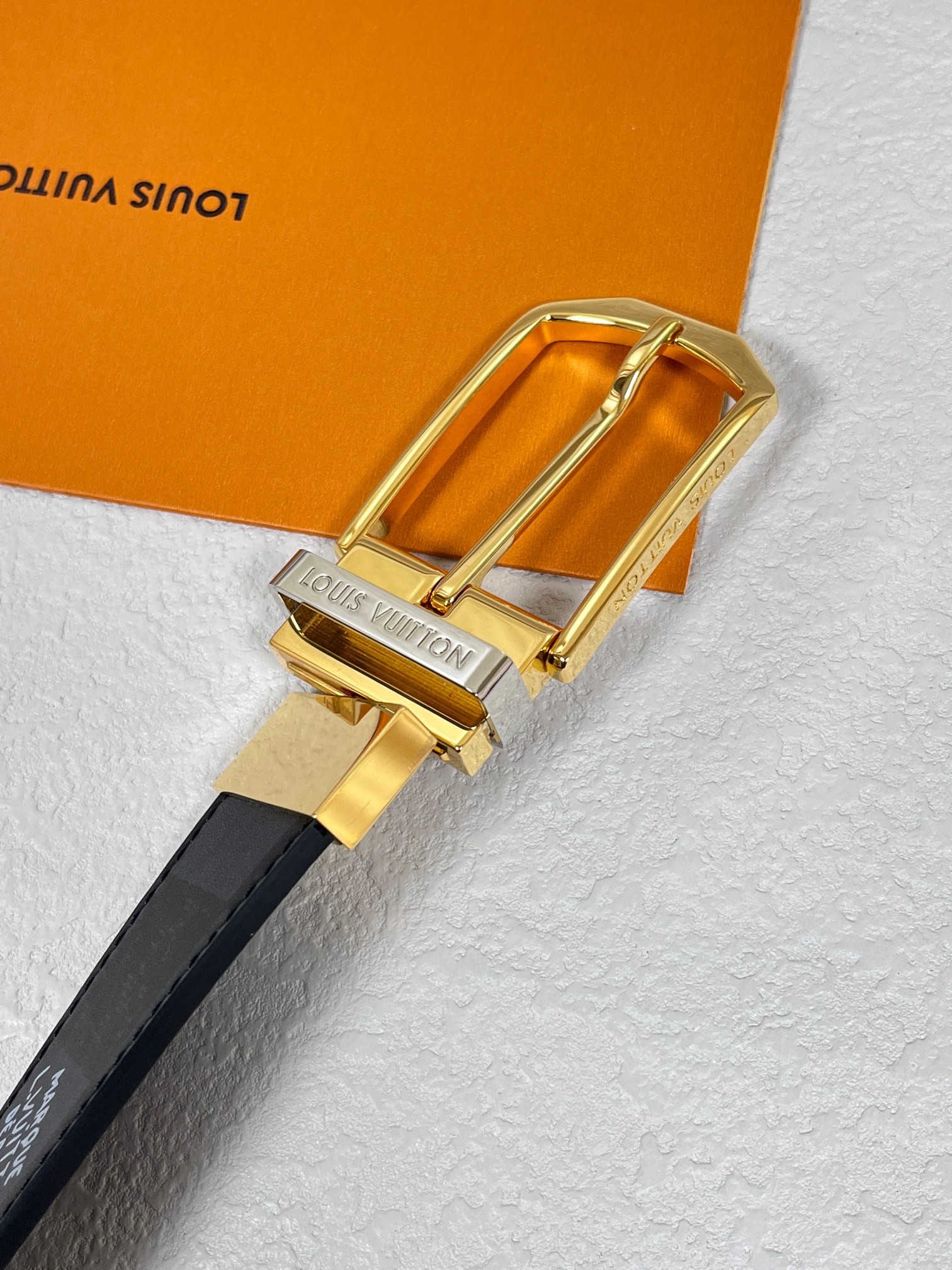 Basic Belt Cow Leather Gray