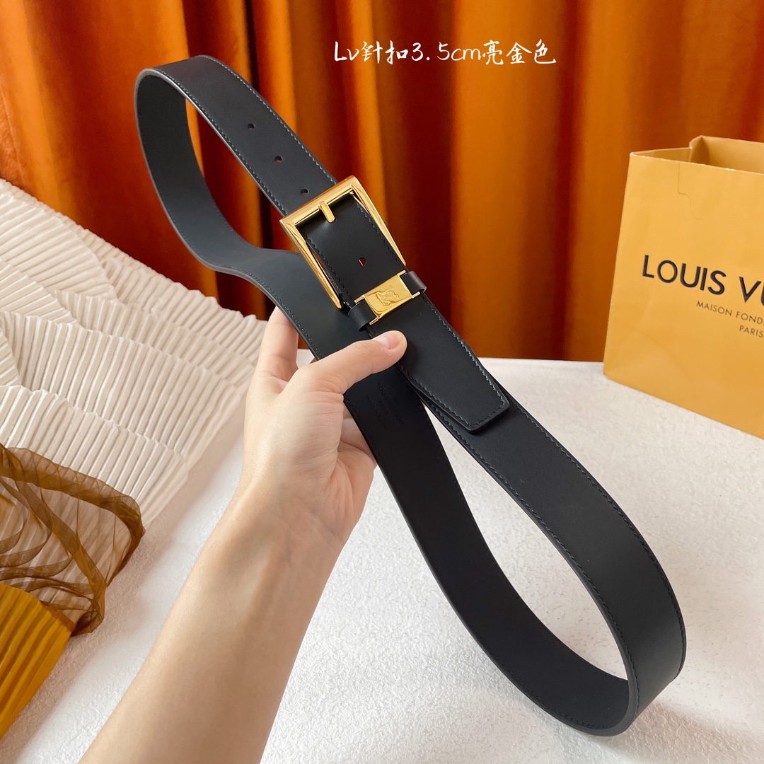 Louis Vuitton Basic Belt Black S-m-l