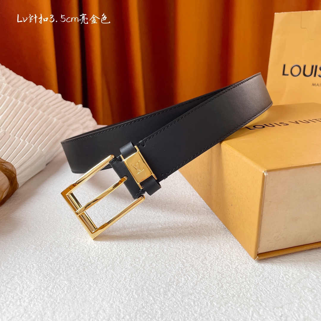 Louis Vuitton Basic Belt Black S-m-l