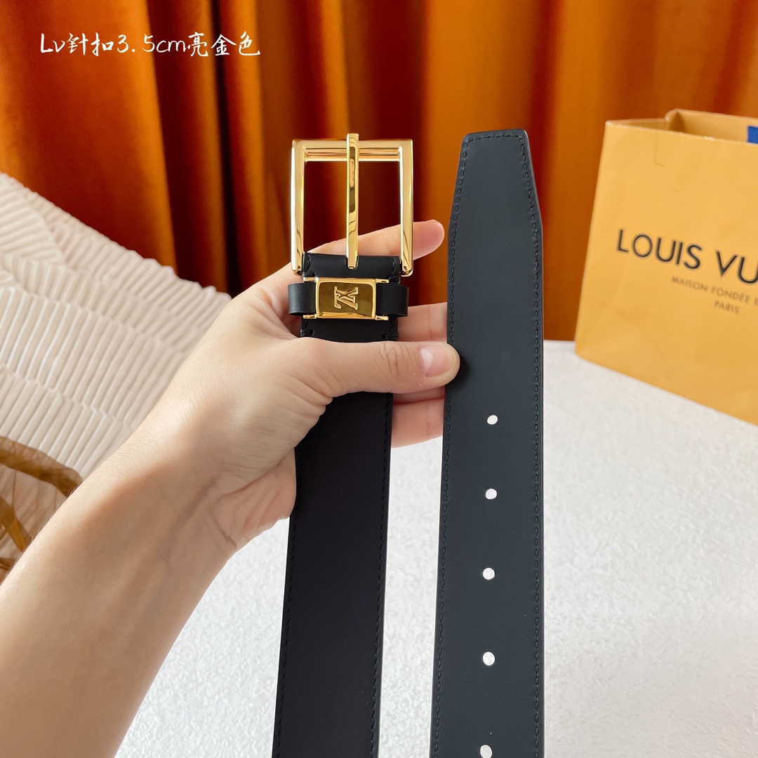 Louis Vuitton Basic Belt Black S-m-l