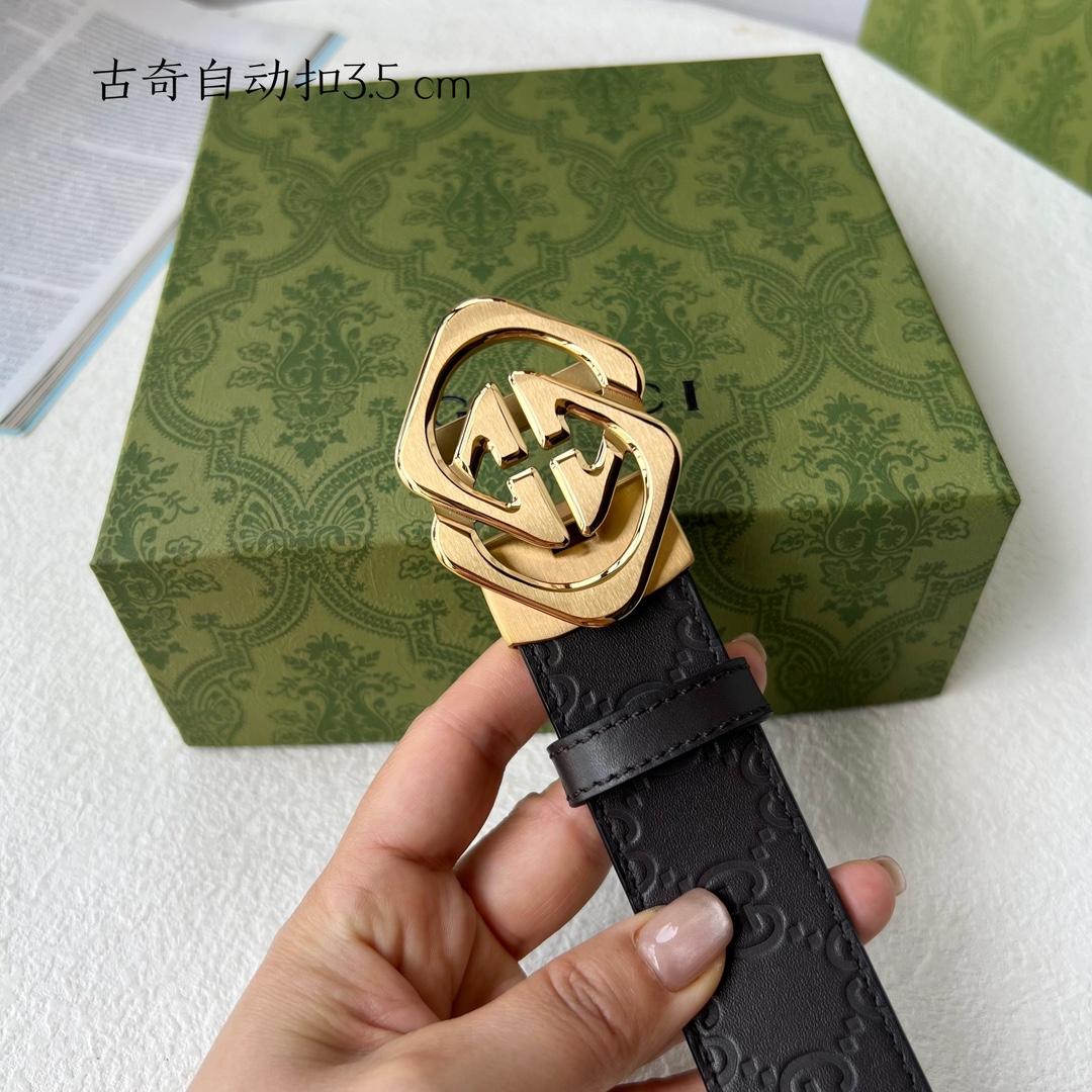 Gucci Male Basic Belt Cow Leather M