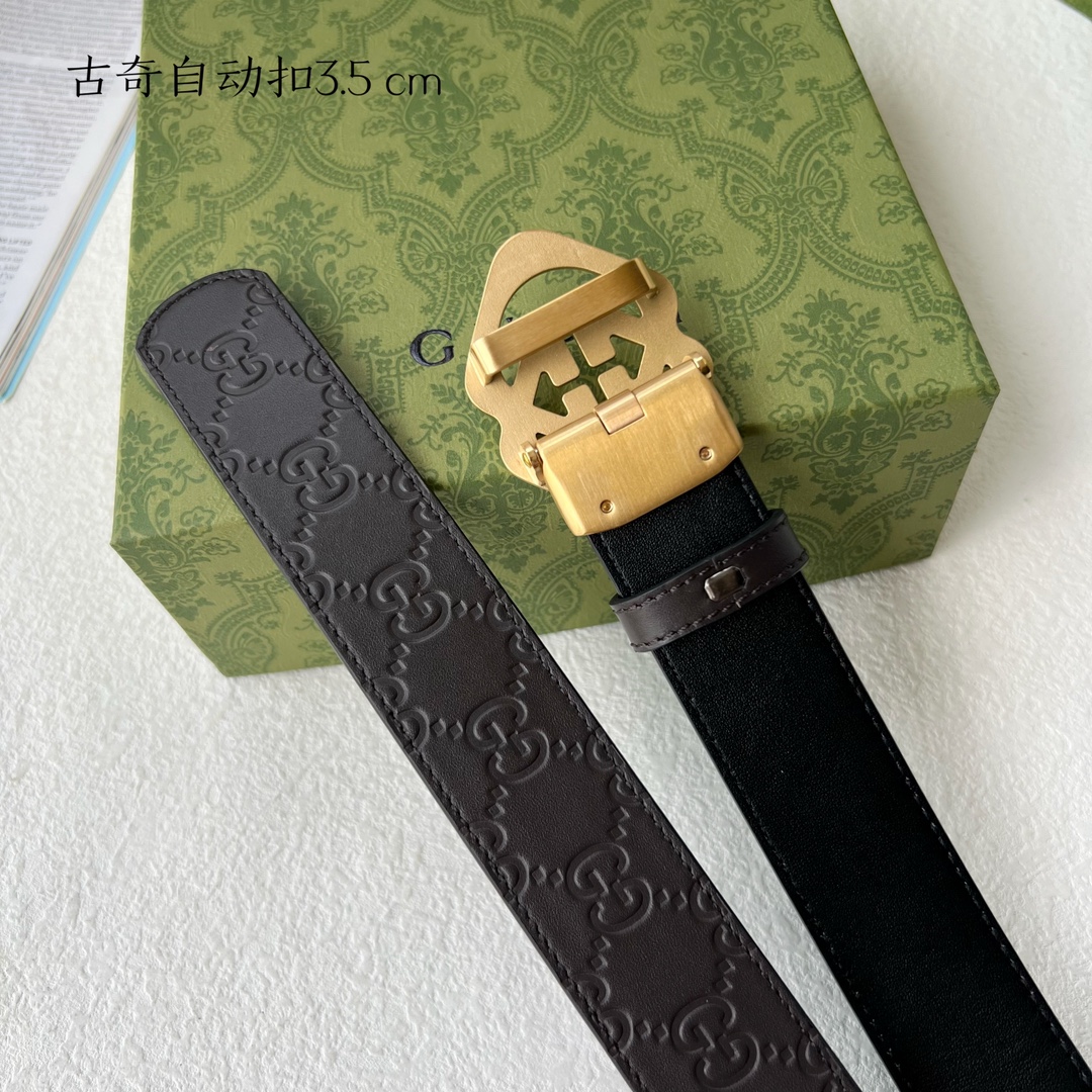 Gucci Male Basic Belt Cow Leather M