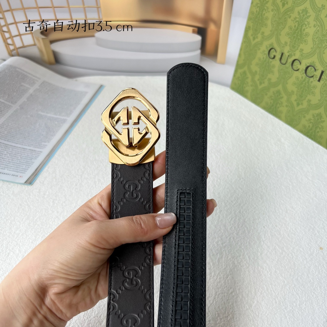 Gucci Male Basic Belt Cow Leather M