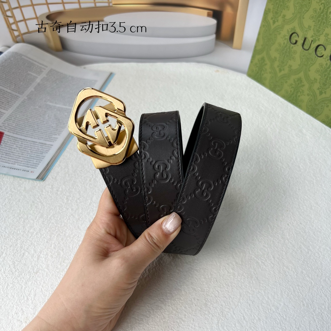 Gucci Male Basic Belt Cow Leather M