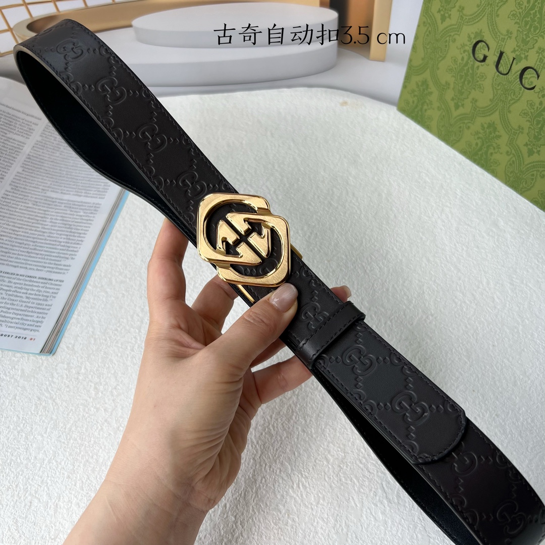 Gucci Male Basic Belt Cow Leather M