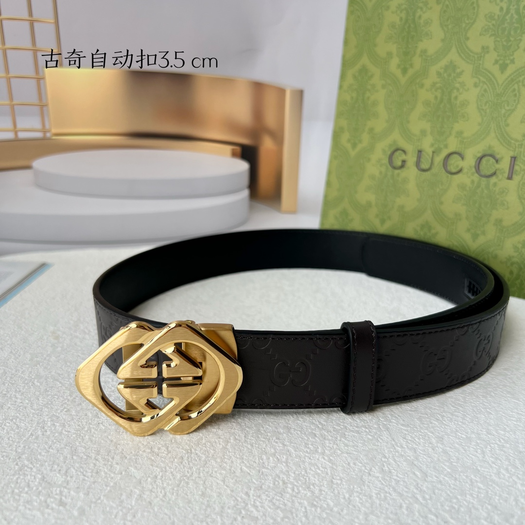 Gucci Male Basic Belt Cow Leather M
