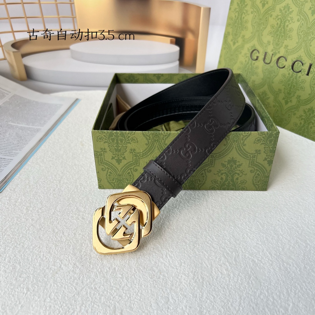 Gucci Male Basic Belt Cow Leather M