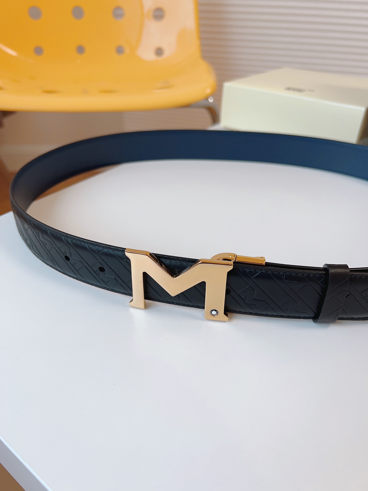 Montblanc Leather Belt 35mm