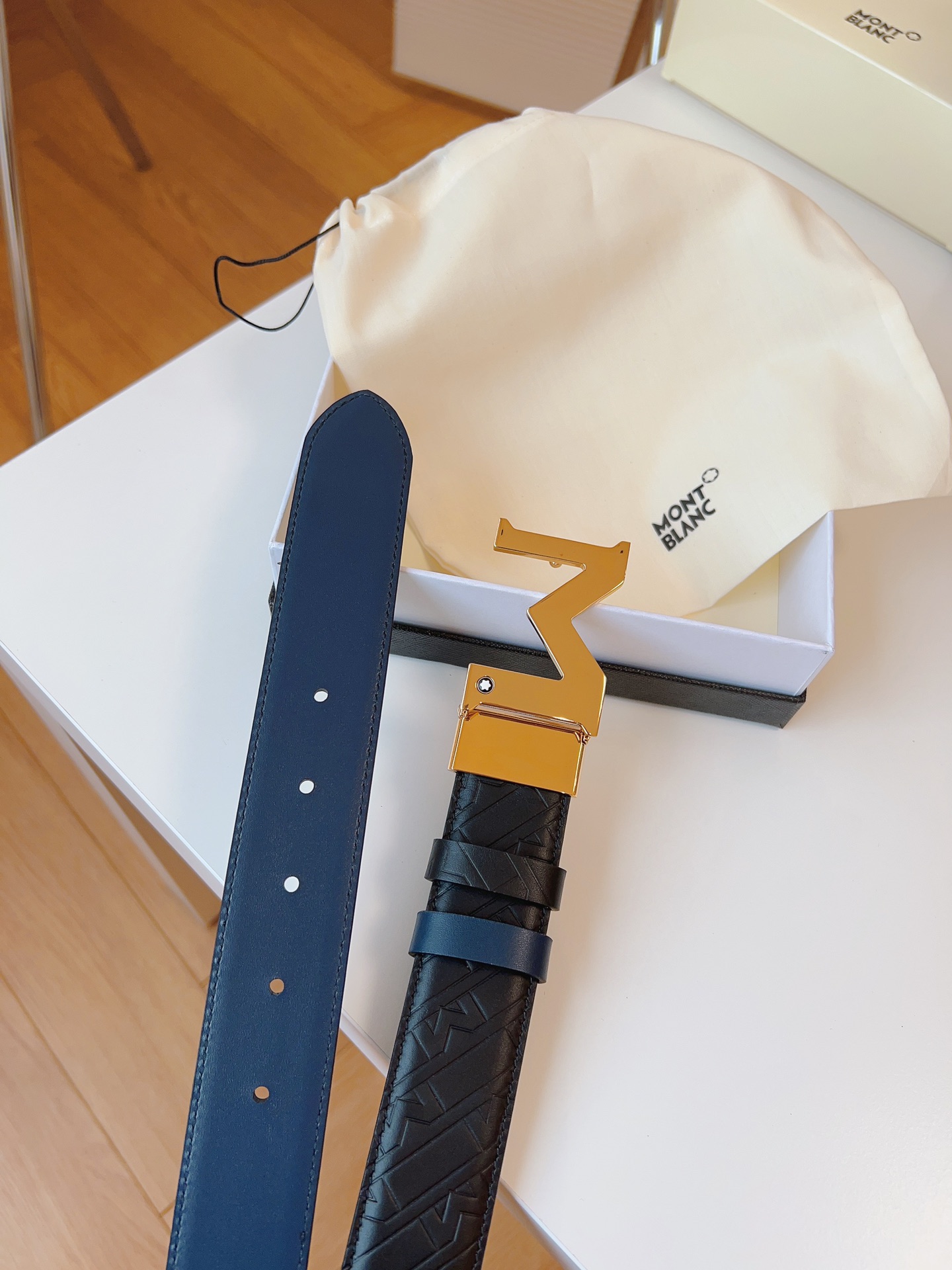 Montblanc Leather Belt 35mm