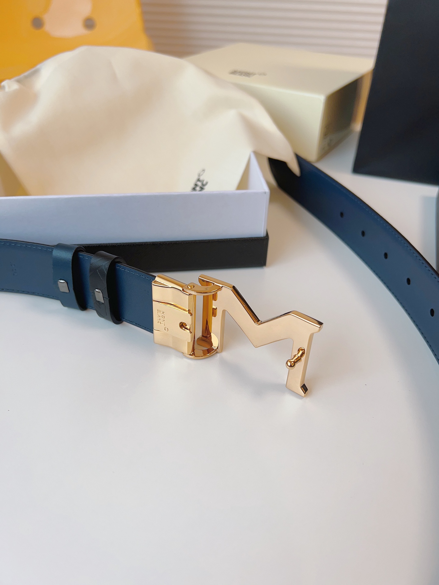 Montblanc Leather Belt 35mm