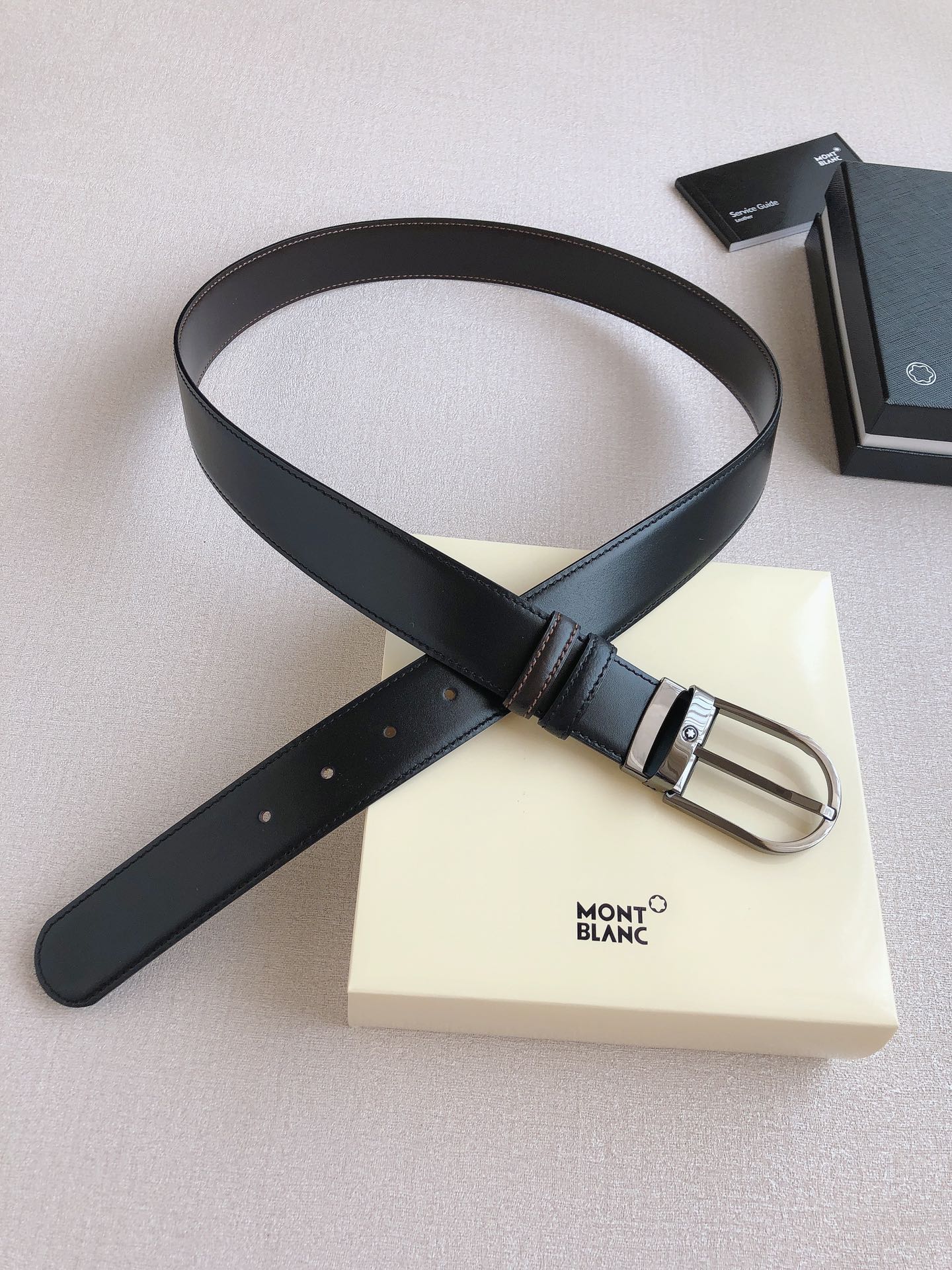 Montblanc Leather Belt 35mm