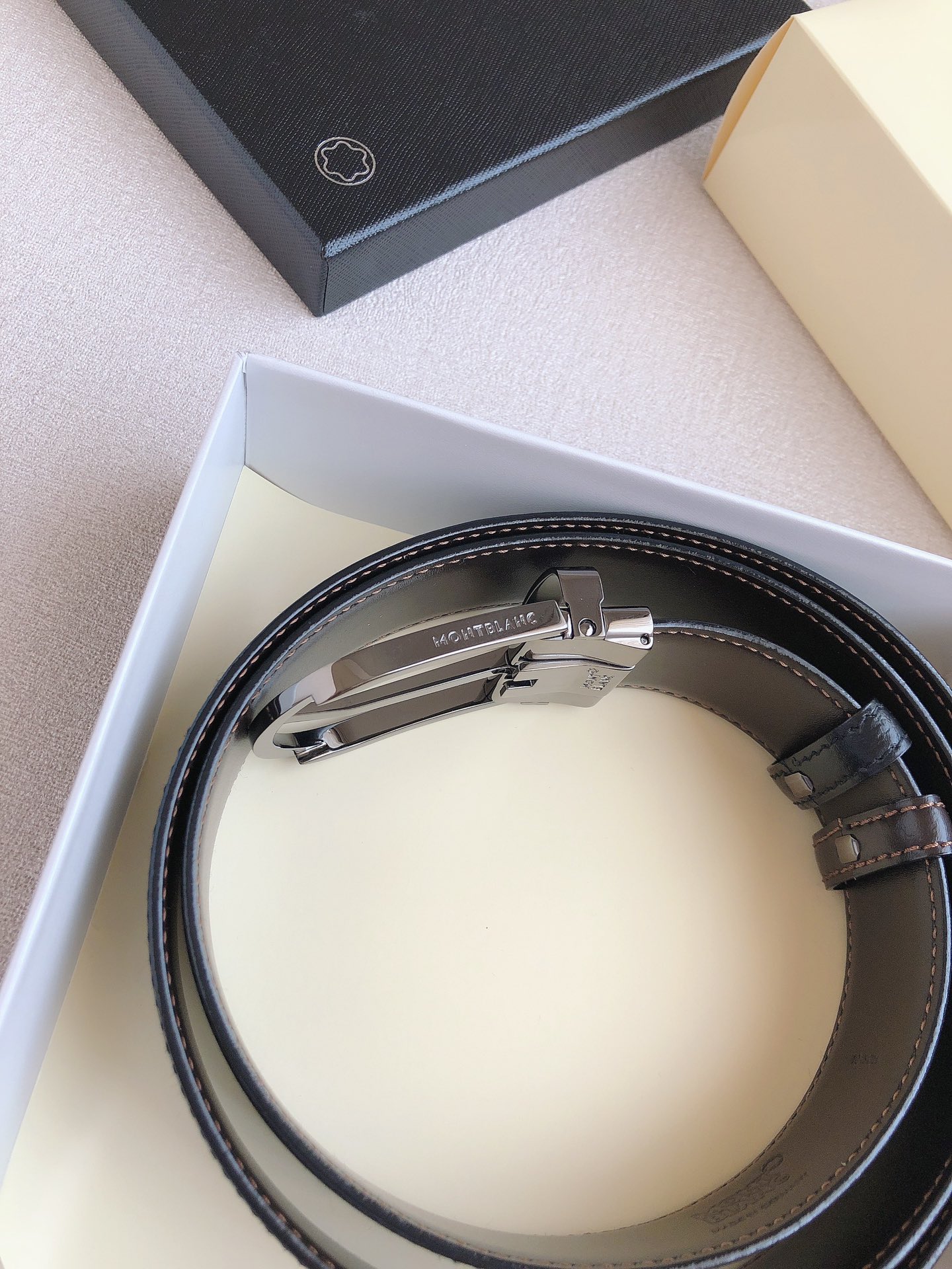 Montblanc Leather Belt 35mm