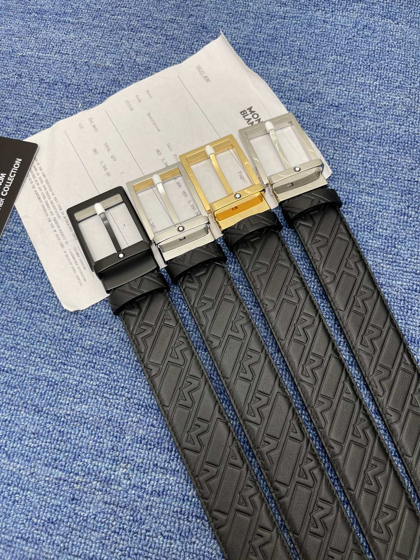 Louis Vuitton Male Basic Belt Cow Leather M