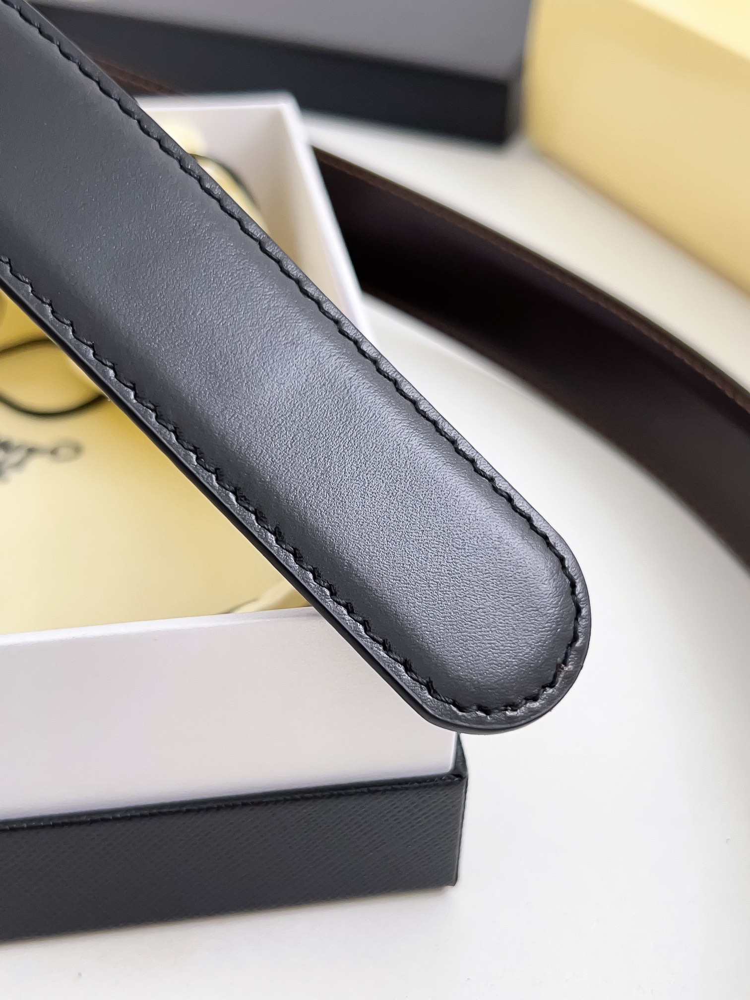 Montblanc Male Pin Buckle Belt Cow Leather M