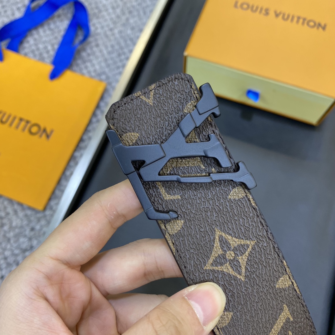 Louis Vuitton Basic Belt Cow Leather M-l