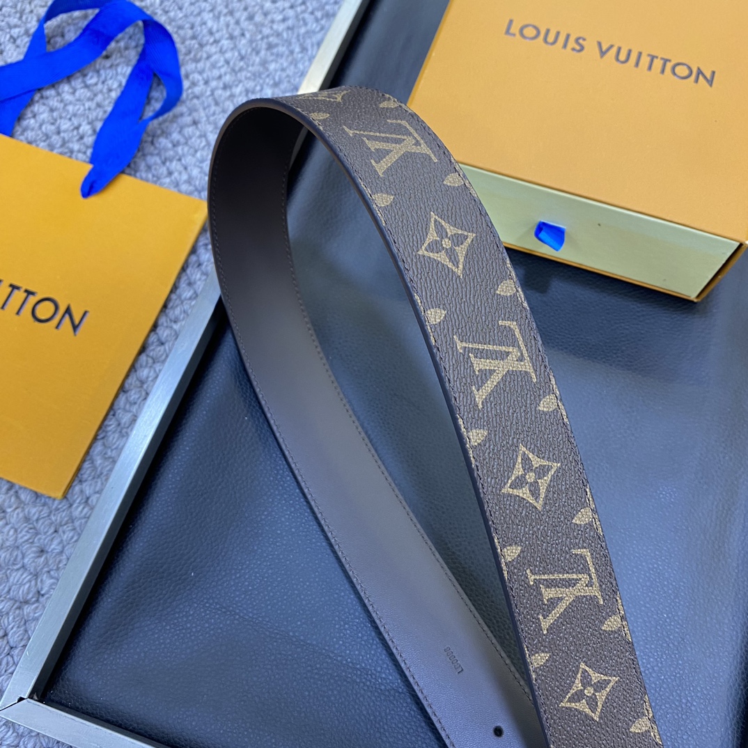 Louis Vuitton Basic Belt Cow Leather M-l