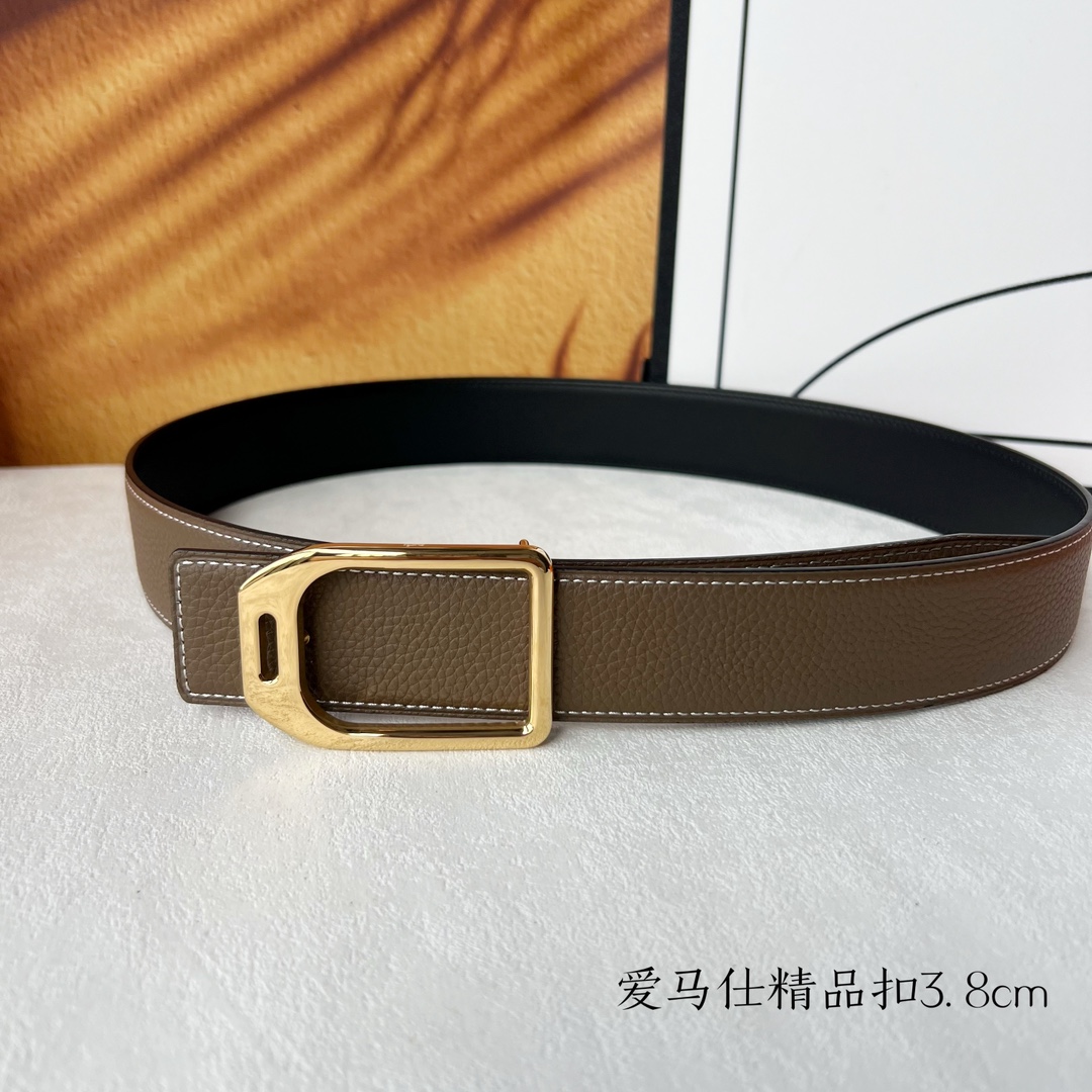 Hermès Male Basic Belt Cow Leather M