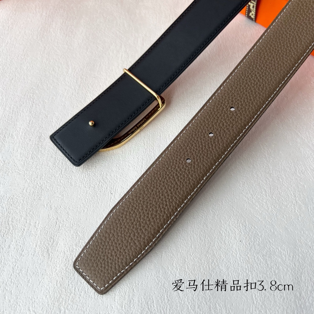 Hermès Male Basic Belt Cow Leather M
