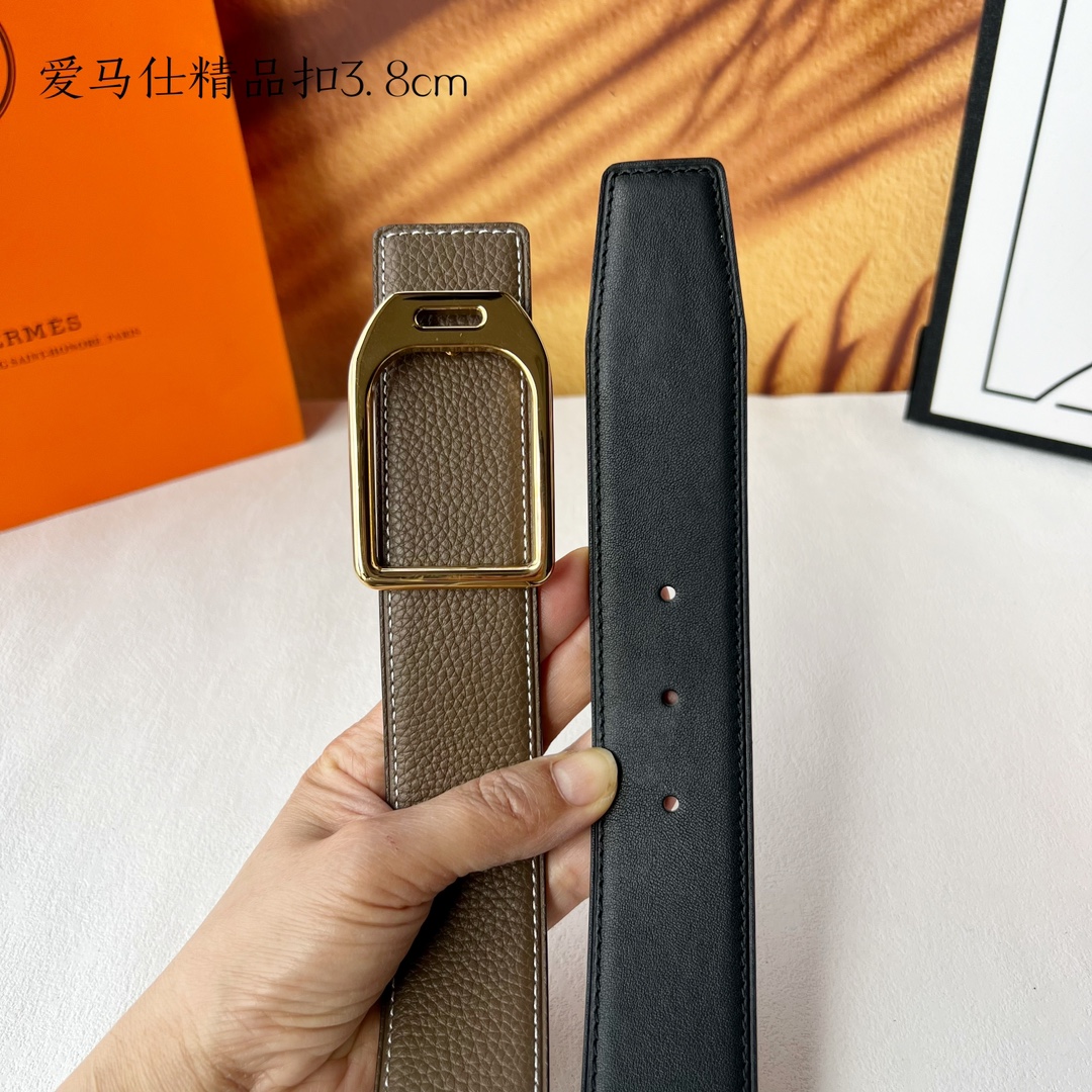 Hermès Male Basic Belt Cow Leather M