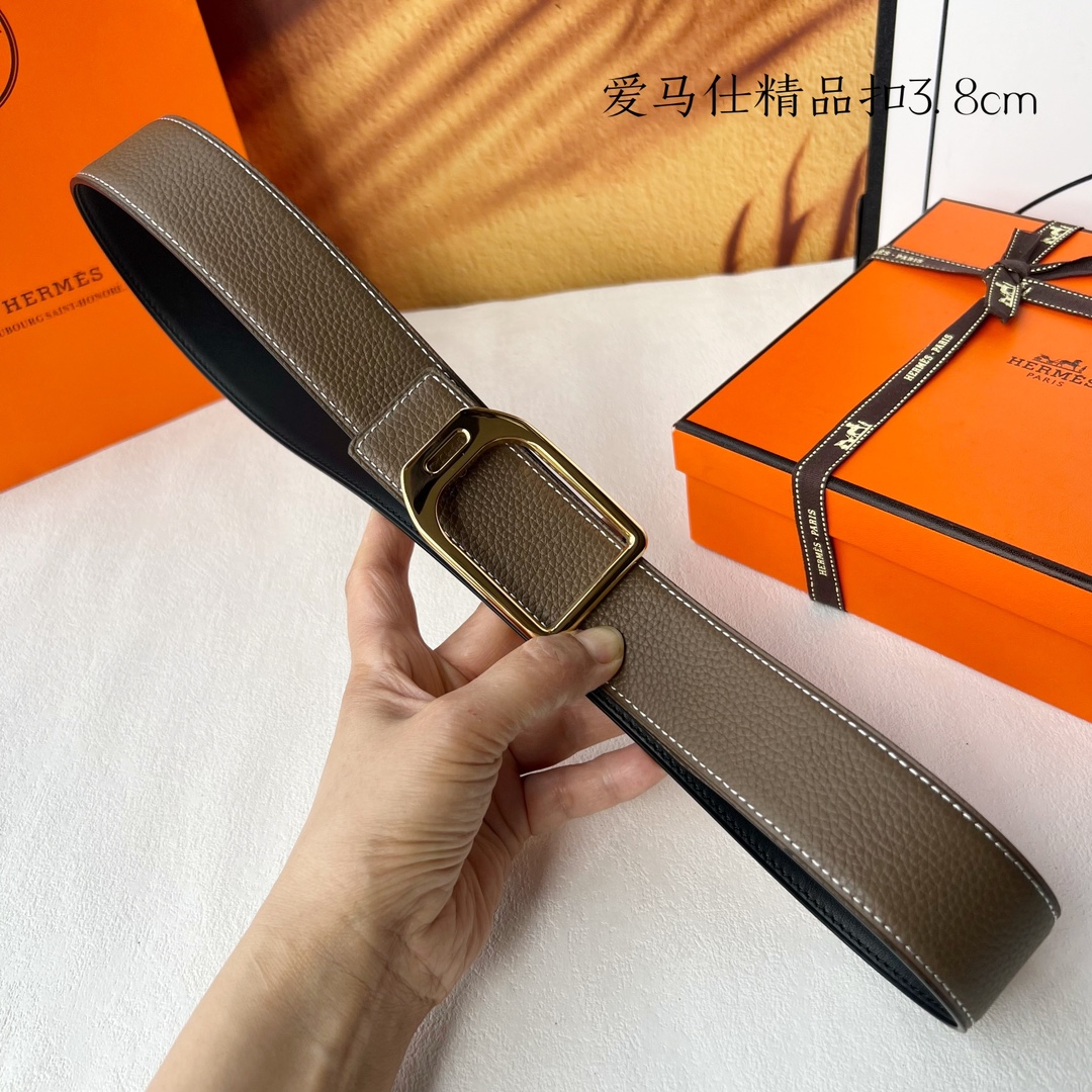 Hermès Male Basic Belt Cow Leather M