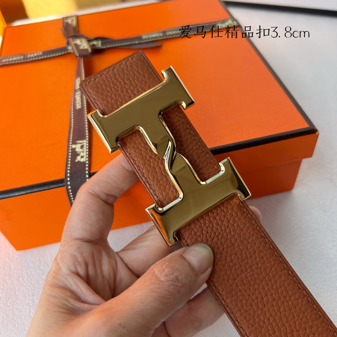 Hermès Male Basic Belt Cow Leather M