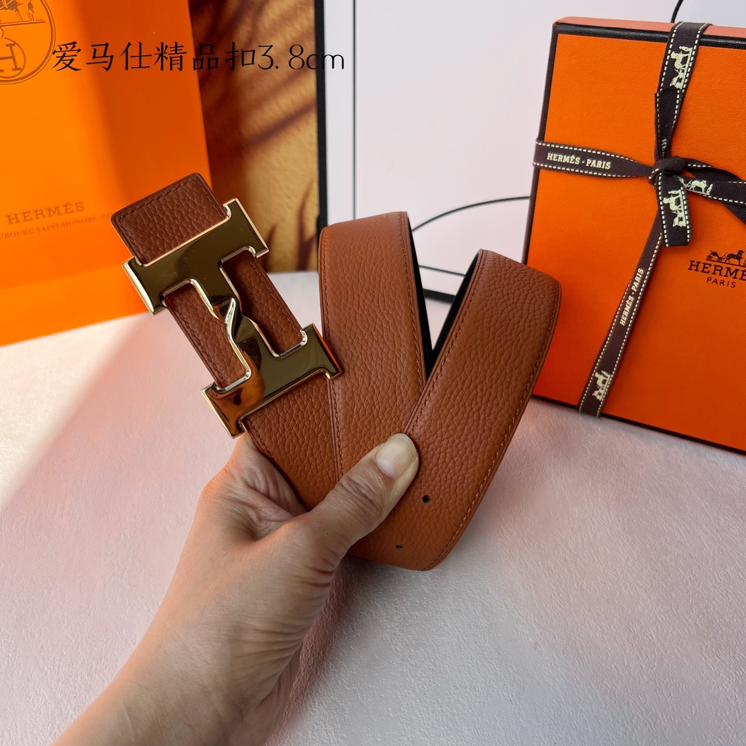 Hermès Male Basic Belt Cow Leather M