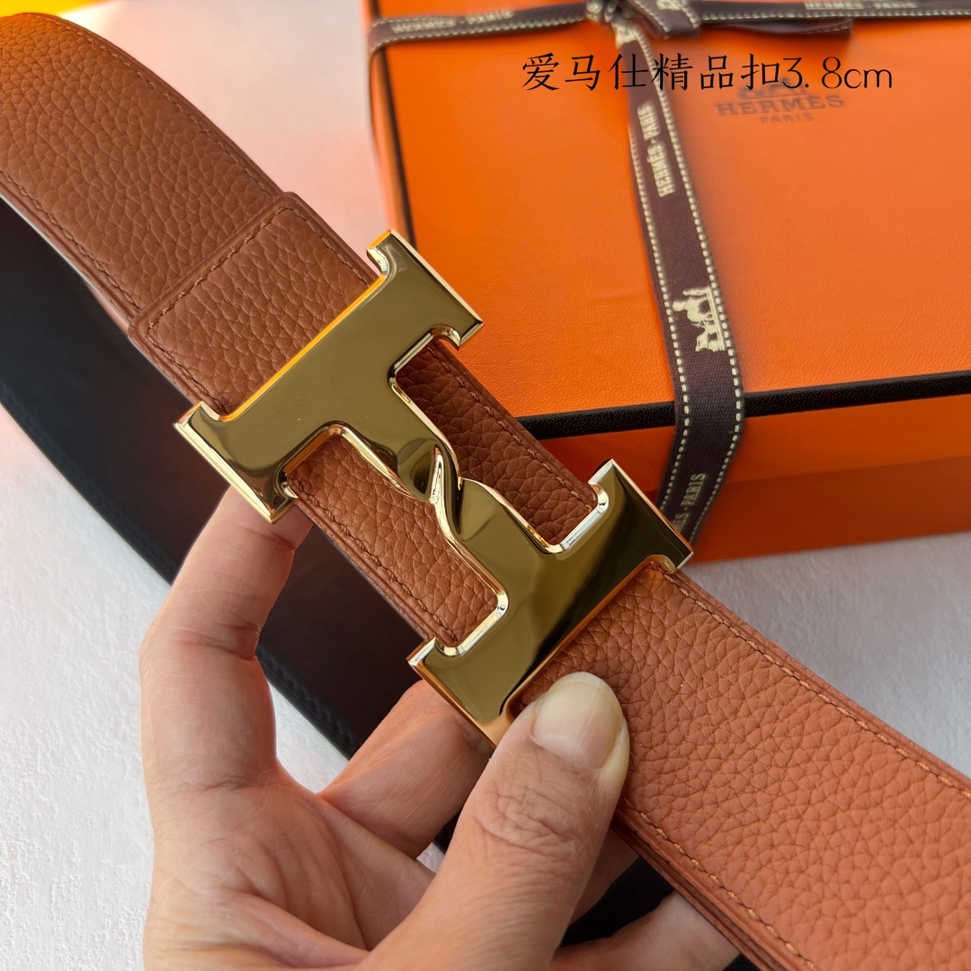 Hermès Male Basic Belt Cow Leather M