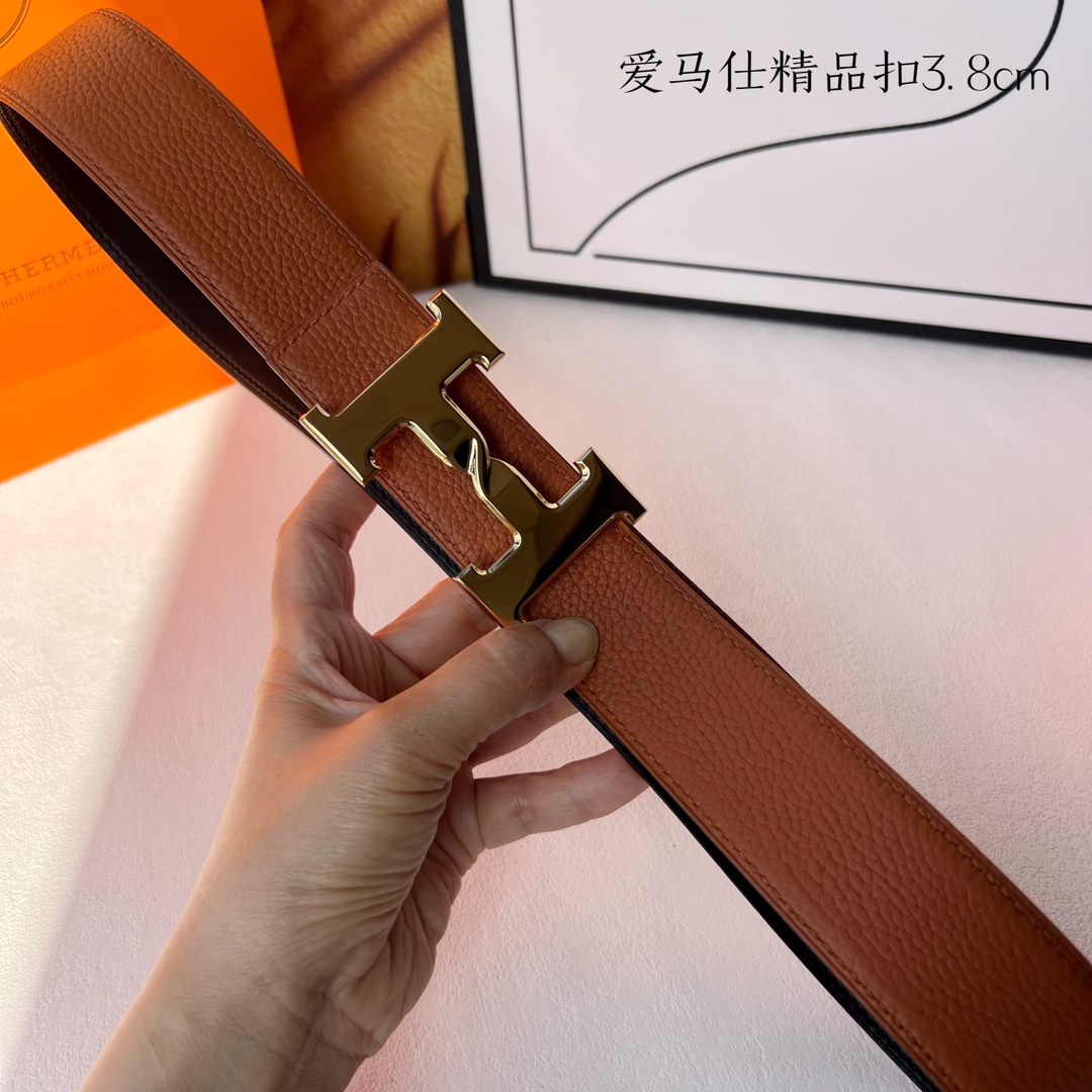 Hermès Male Basic Belt Cow Leather M