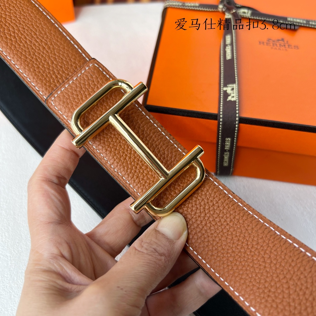 Hermès Male Basic Belt Cow Leather M