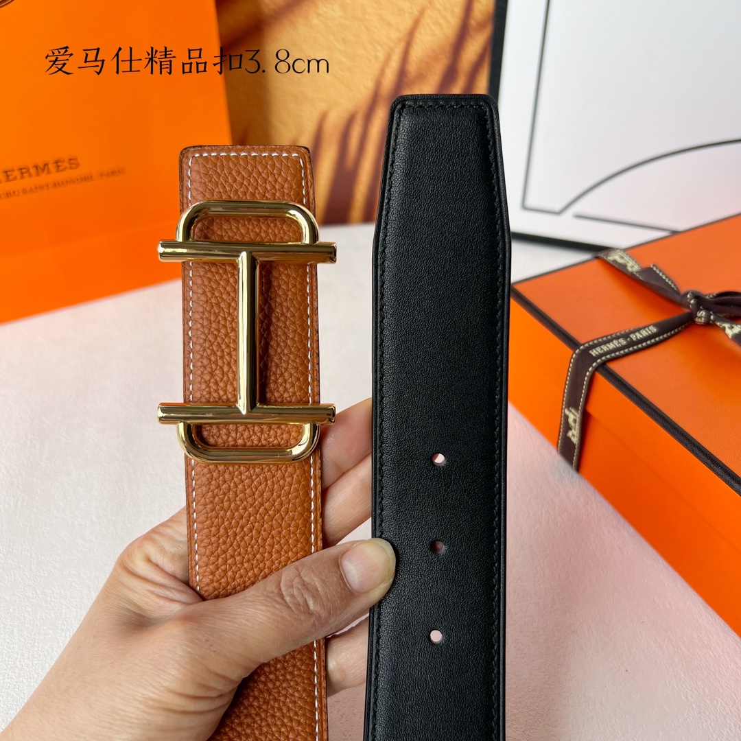 Hermès Male Basic Belt Cow Leather M